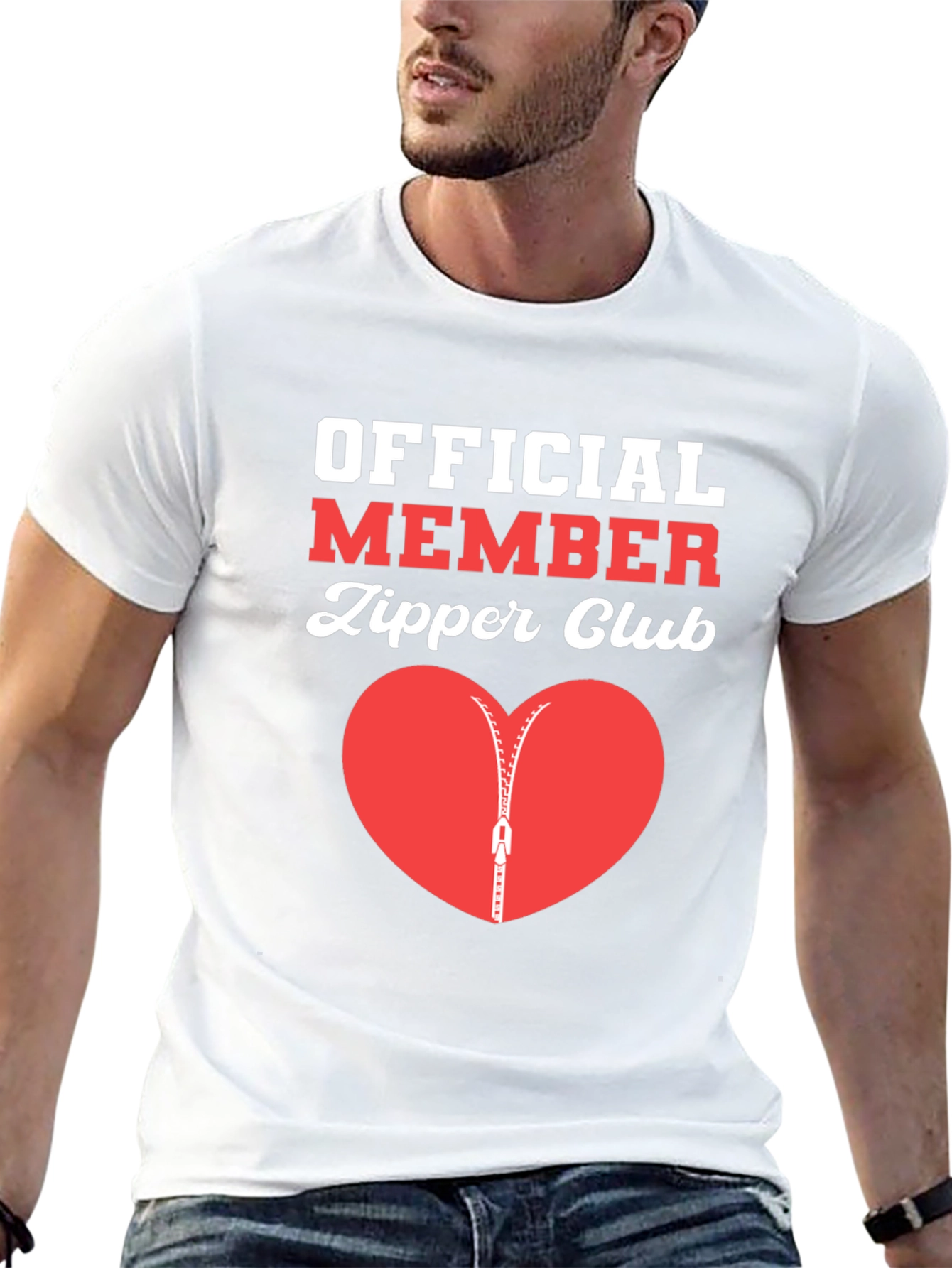 Official Member Zipper Club T-Shirt