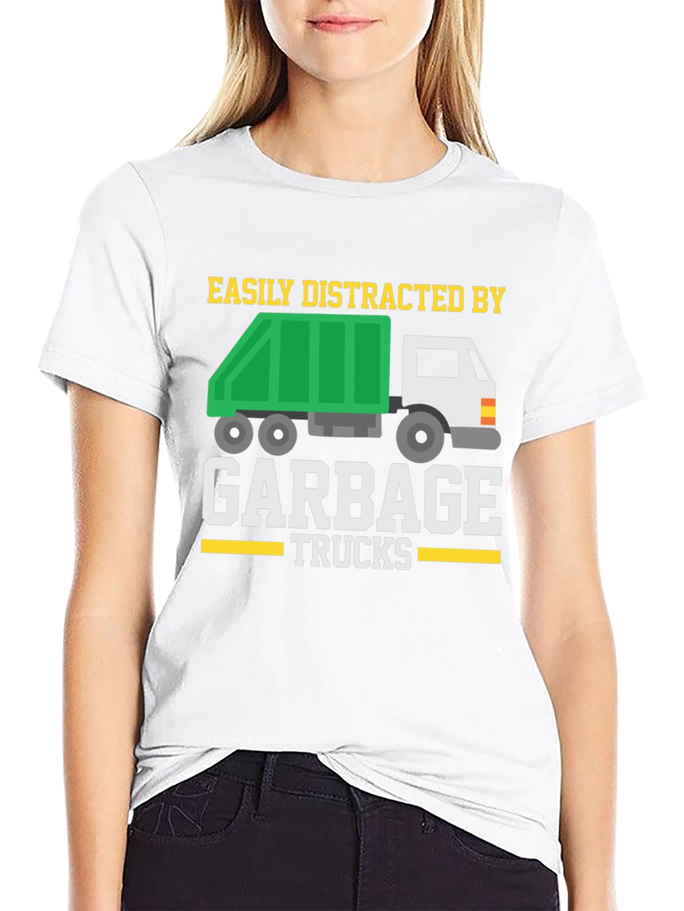 Easily Distracted by Garbage Trucks T-Shirt