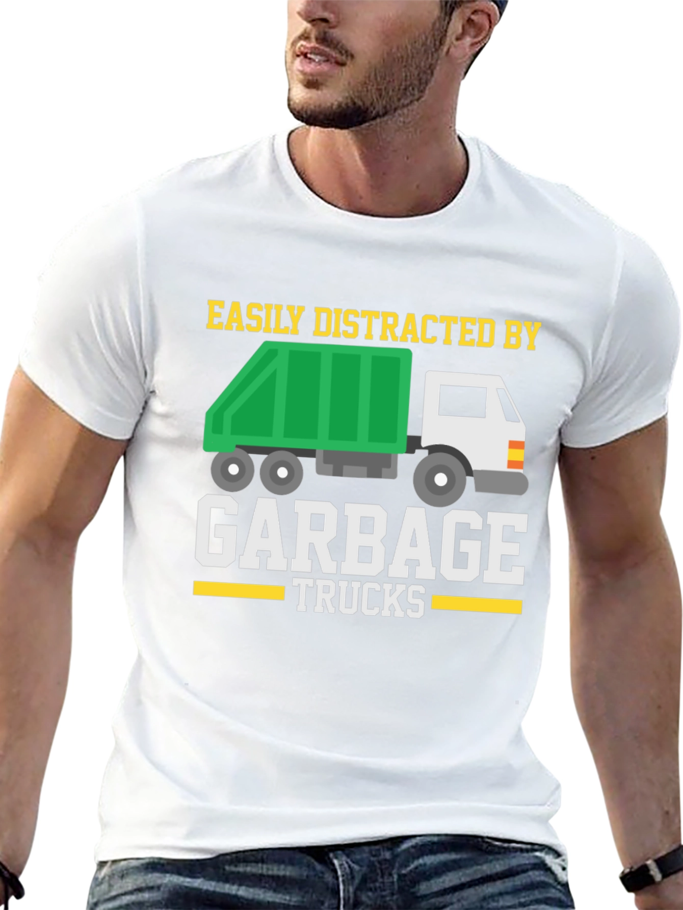 Easily Distracted by Garbage Trucks T-Shirt