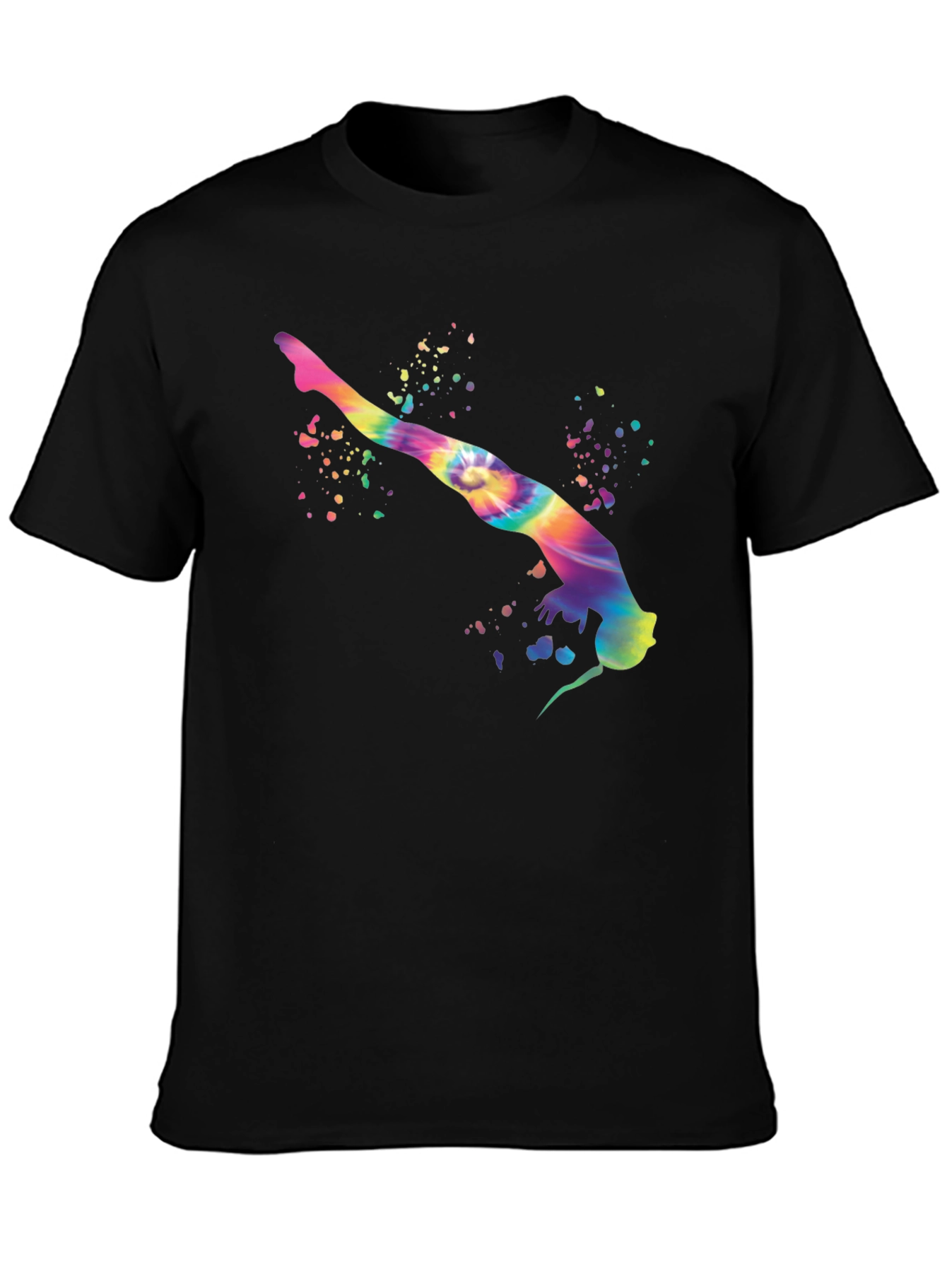 Tie-Dye Gymnast Graphic Tee