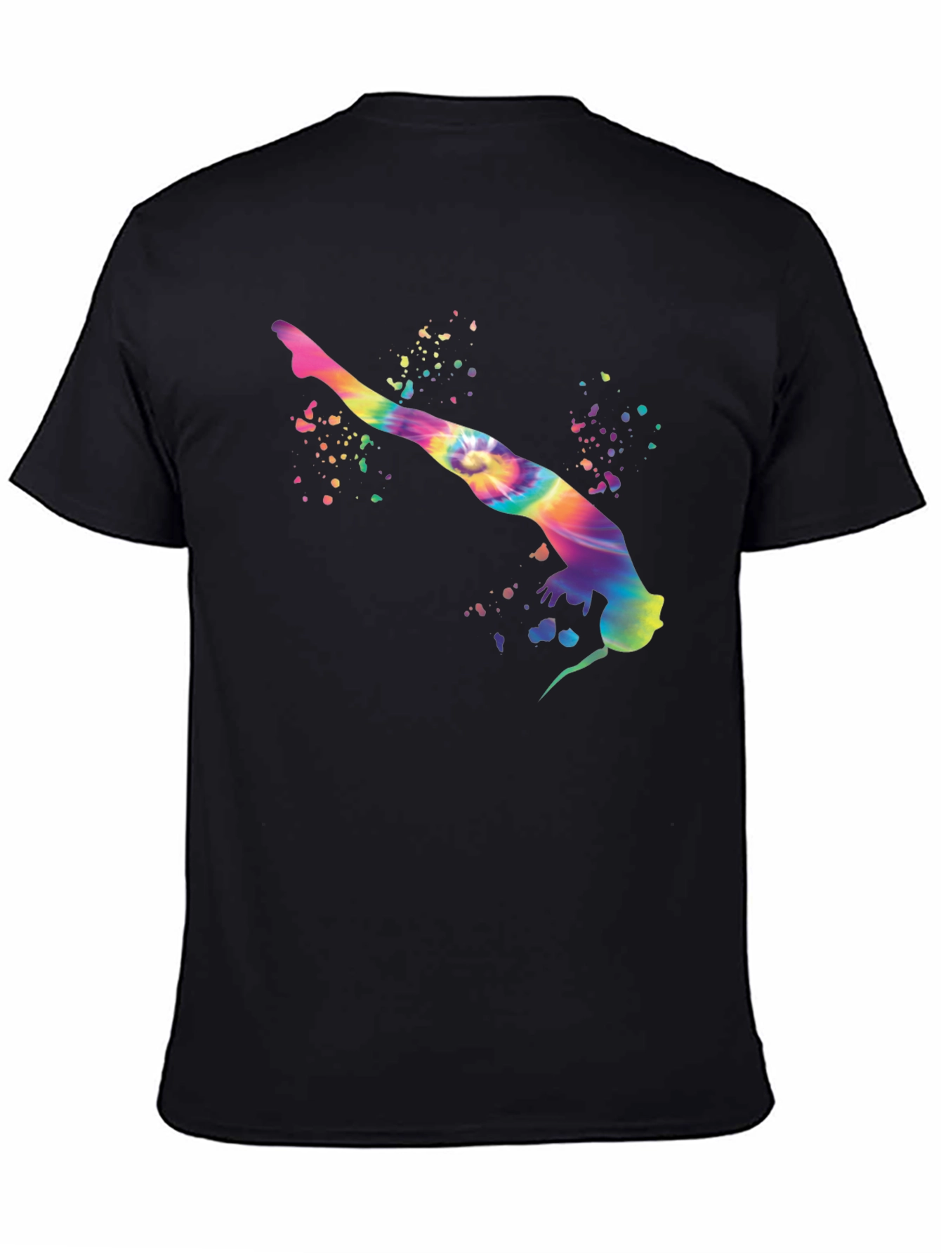 Tie-Dye Gymnast Graphic Tee