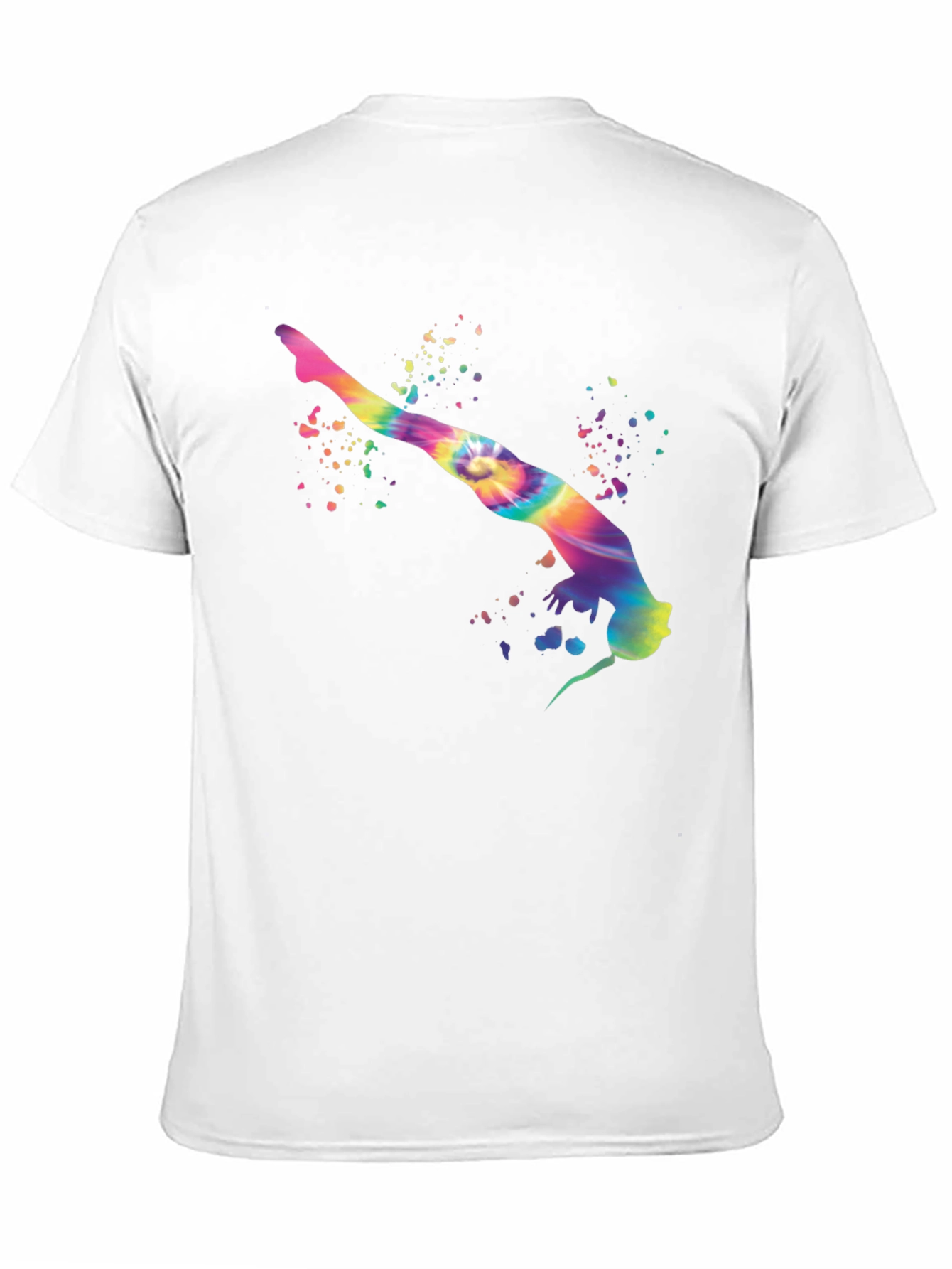 Tie-Dye Gymnast Graphic Tee