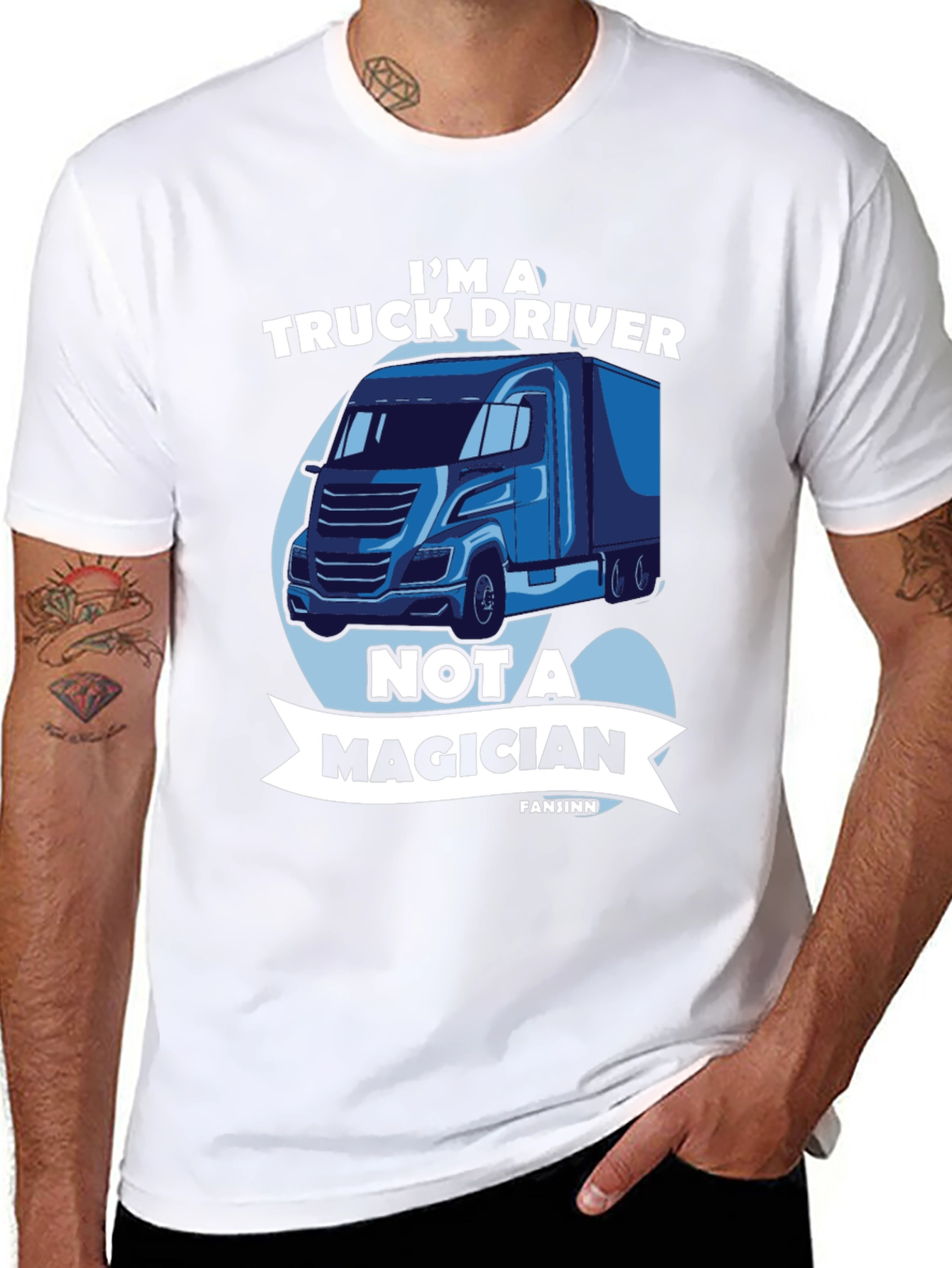 Truck Driver T-Shirt - Not a Magician Tee