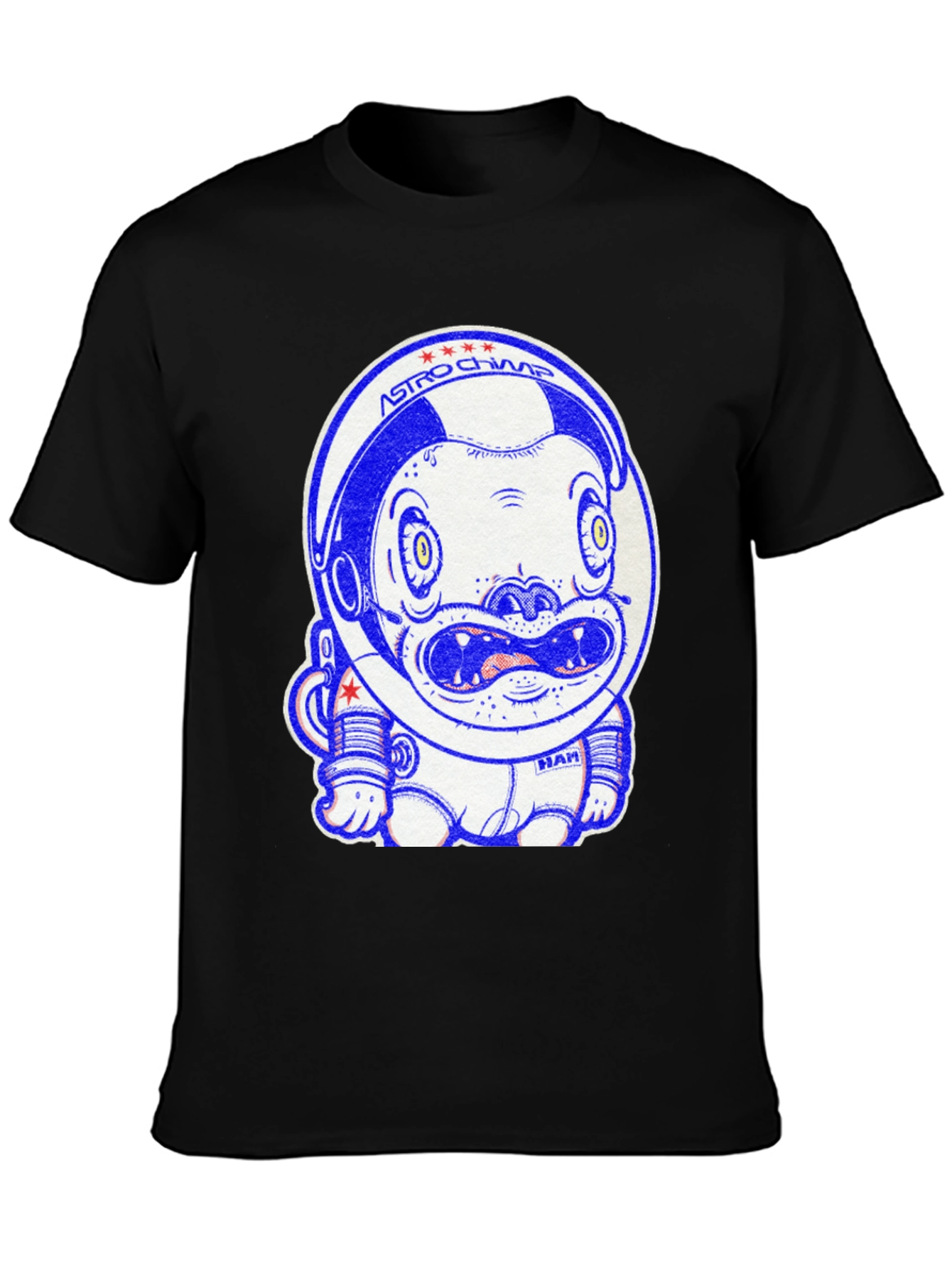 Astro Chimp Graphic Tee - Space Monkey Design