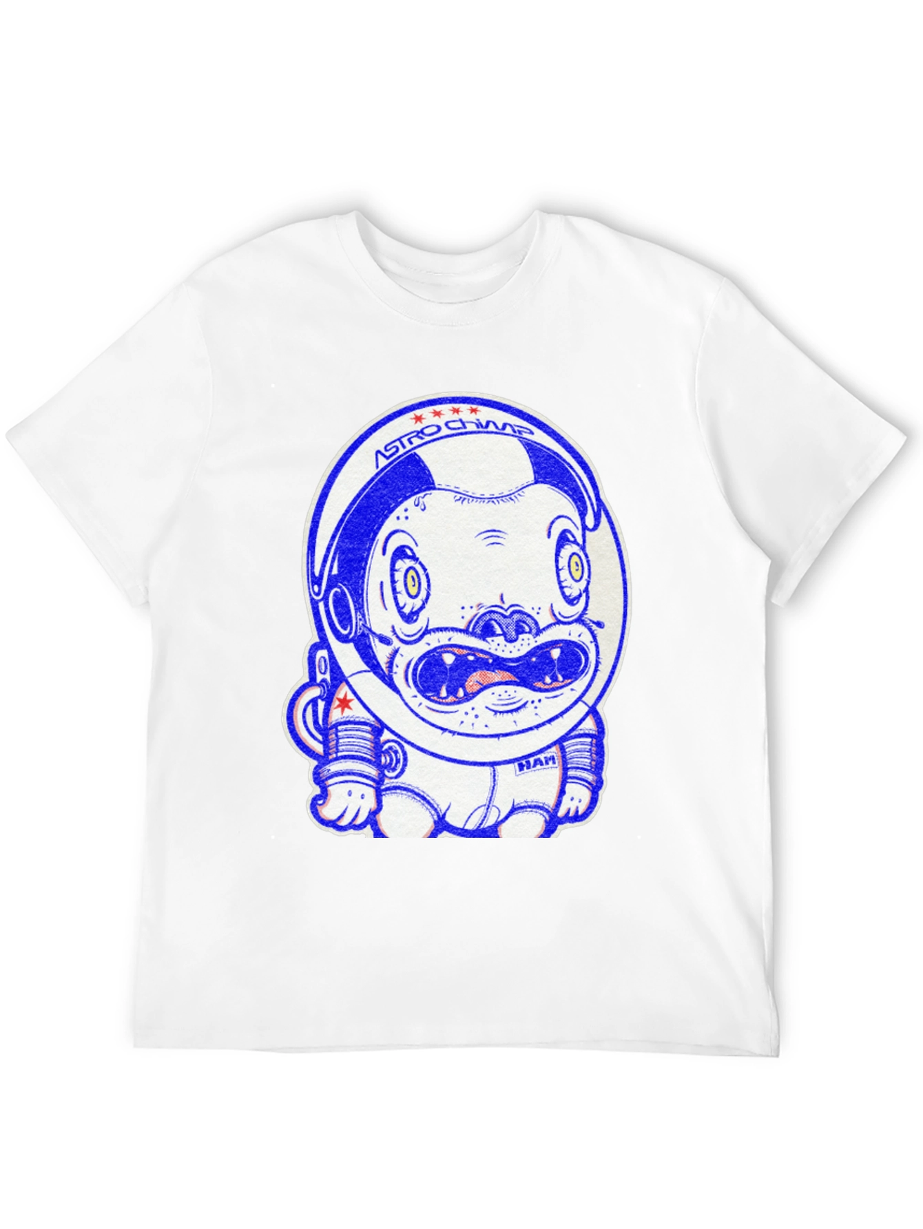 Astro Chimp Graphic Tee - Space Monkey Design