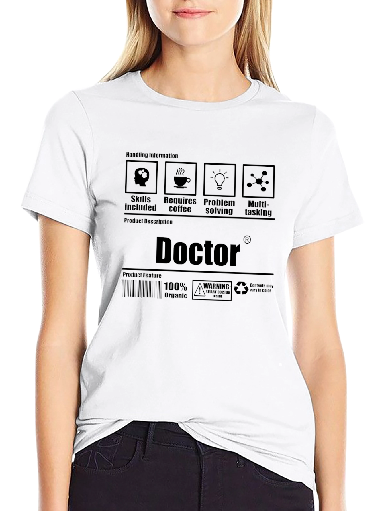 Doctor Skills T-Shirt: Coffee Problem Solving Multi-Tasking