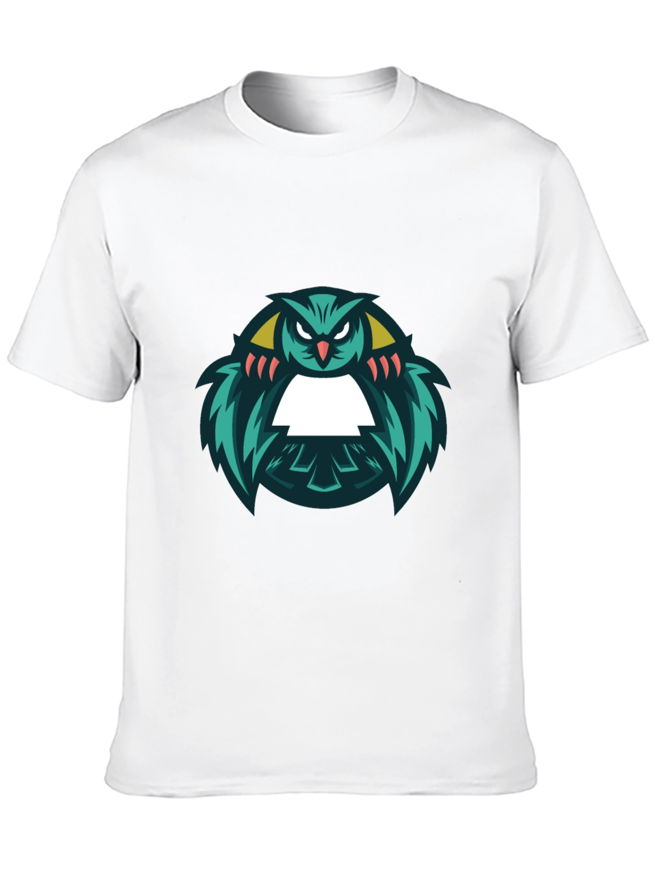 Cool Owl Graphic Black T-Shirt