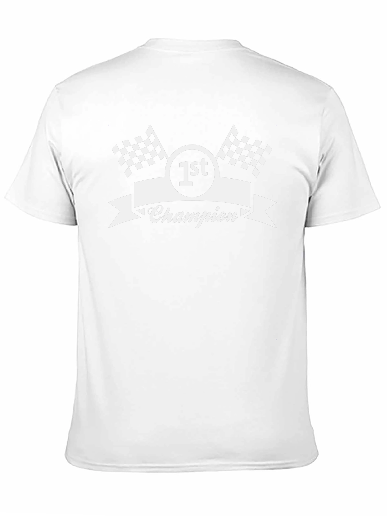 1st Champion Racing T-Shirt - Black Graphic Tee