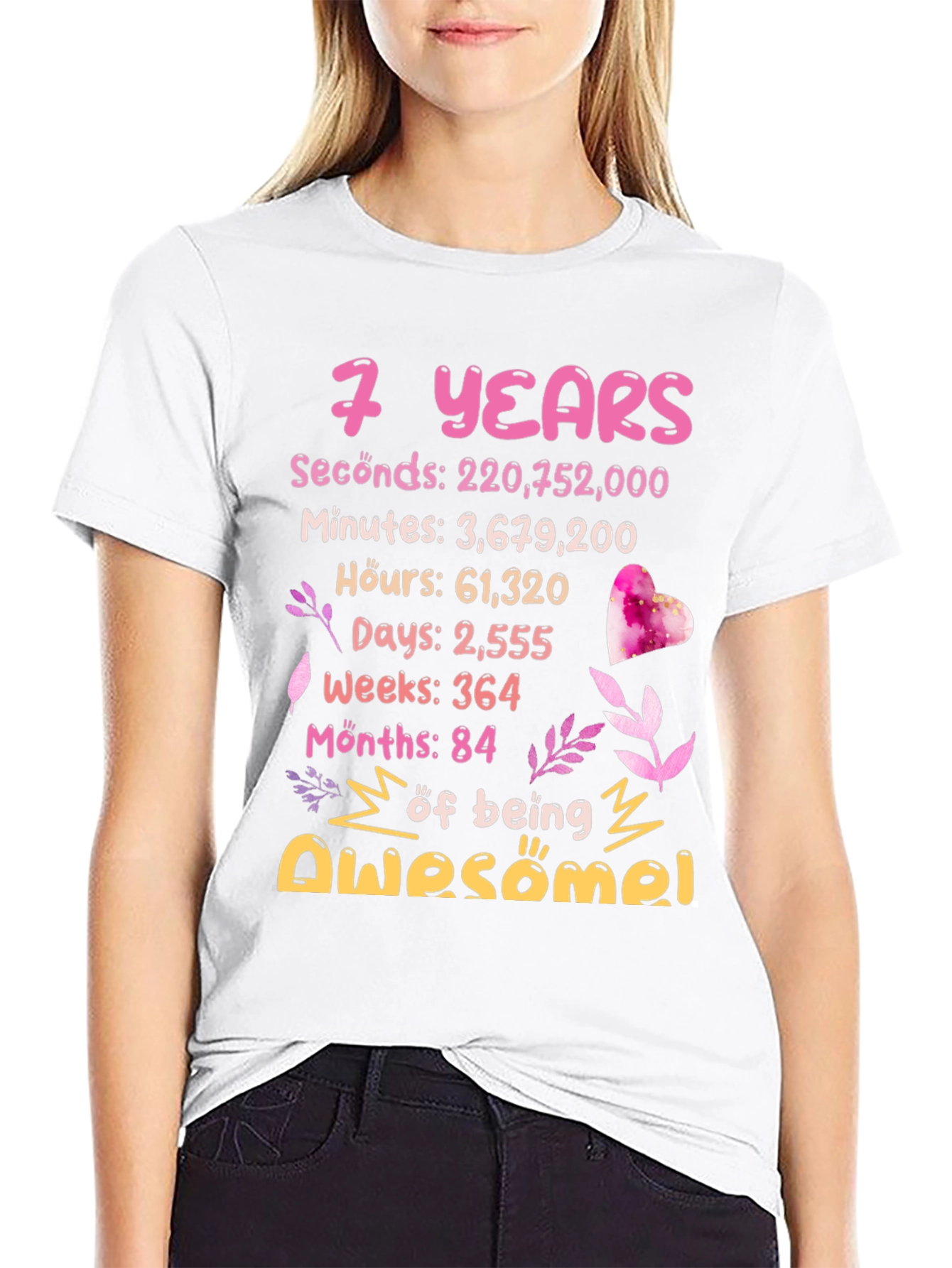 7 Years Awesome T-Shirt