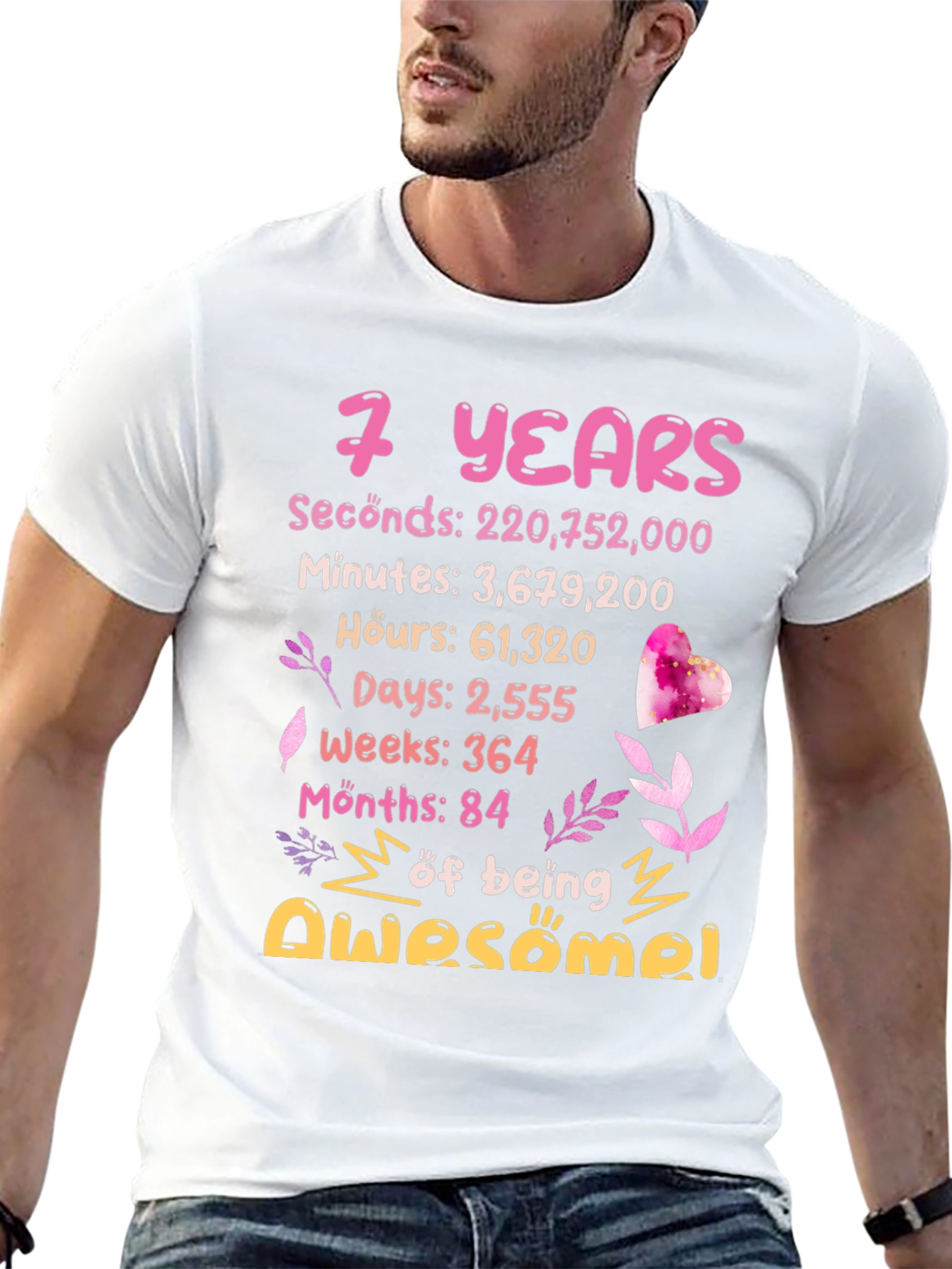7 Years Awesome T-Shirt