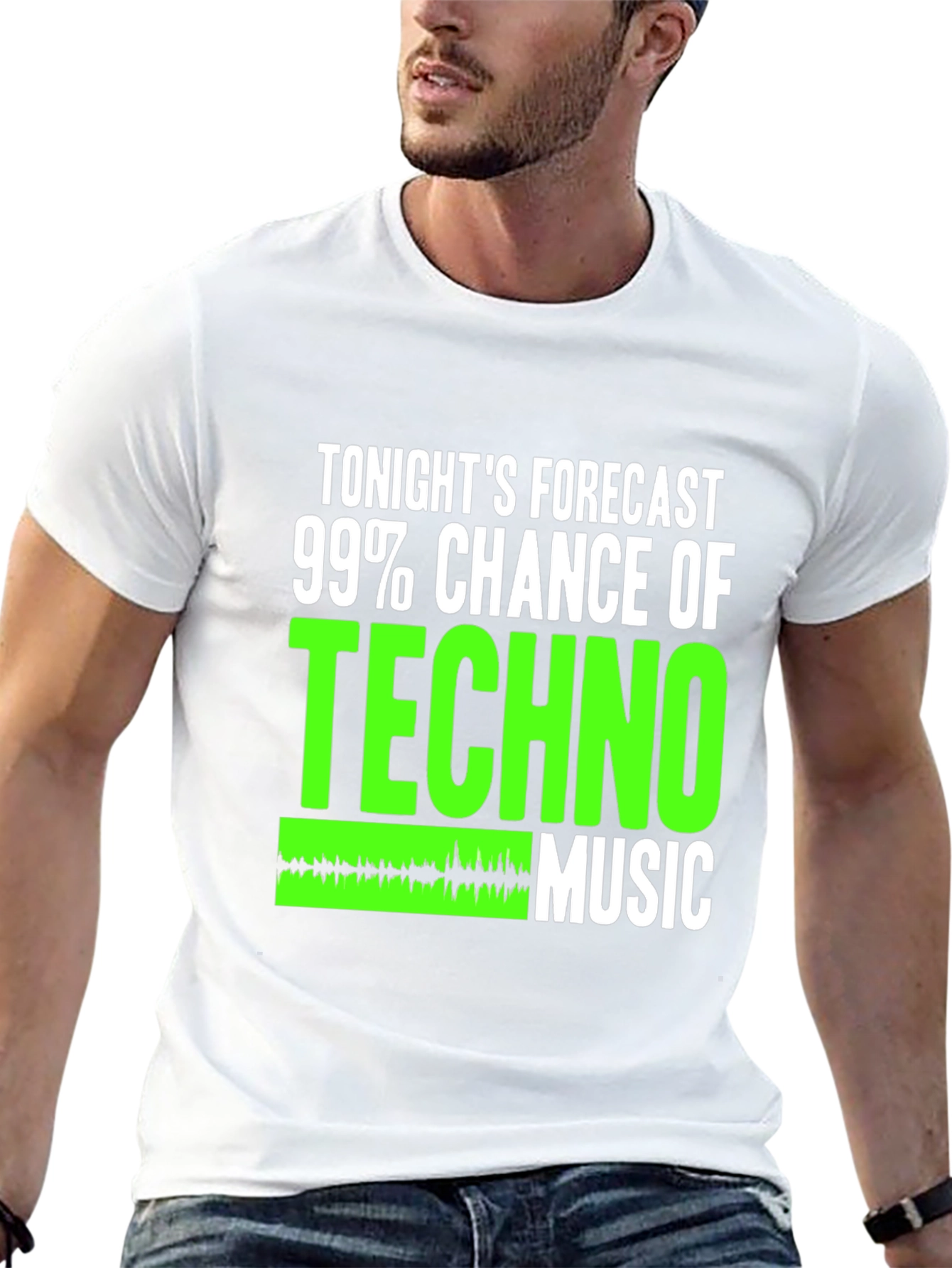 Techno Music Forecast T-Shirt