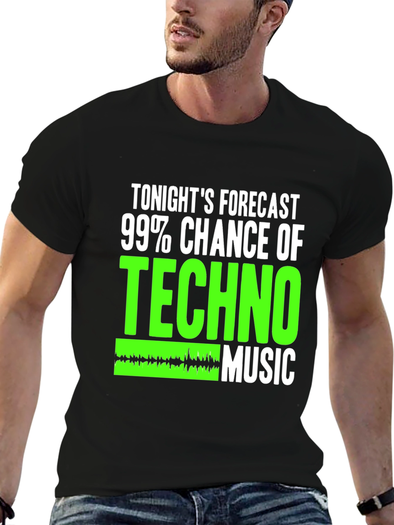 Techno Music Forecast T-Shirt
