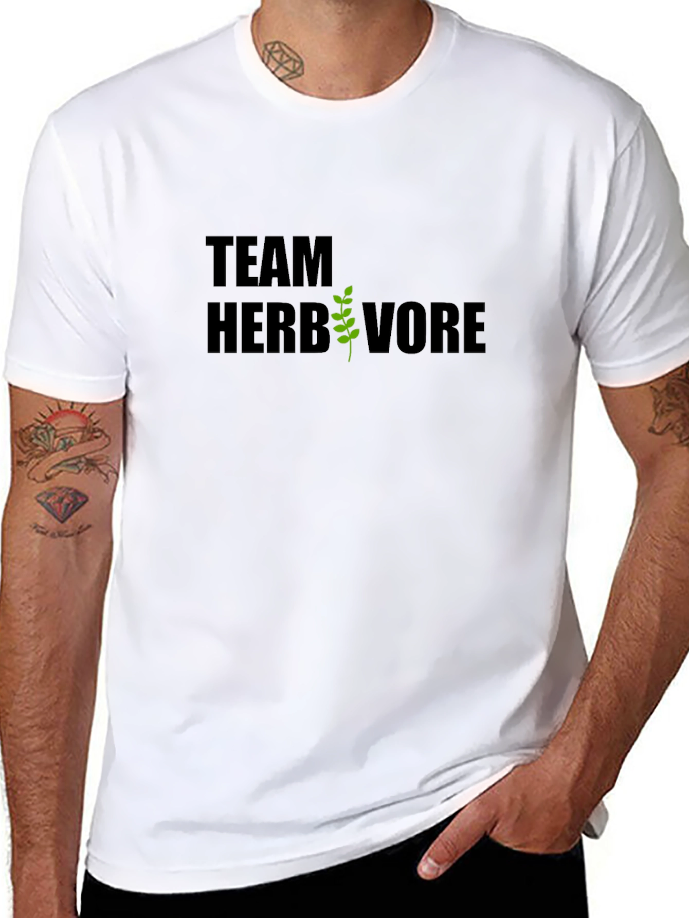 Team Herbivore T-Shirt - Vegan Lifestyle Tee