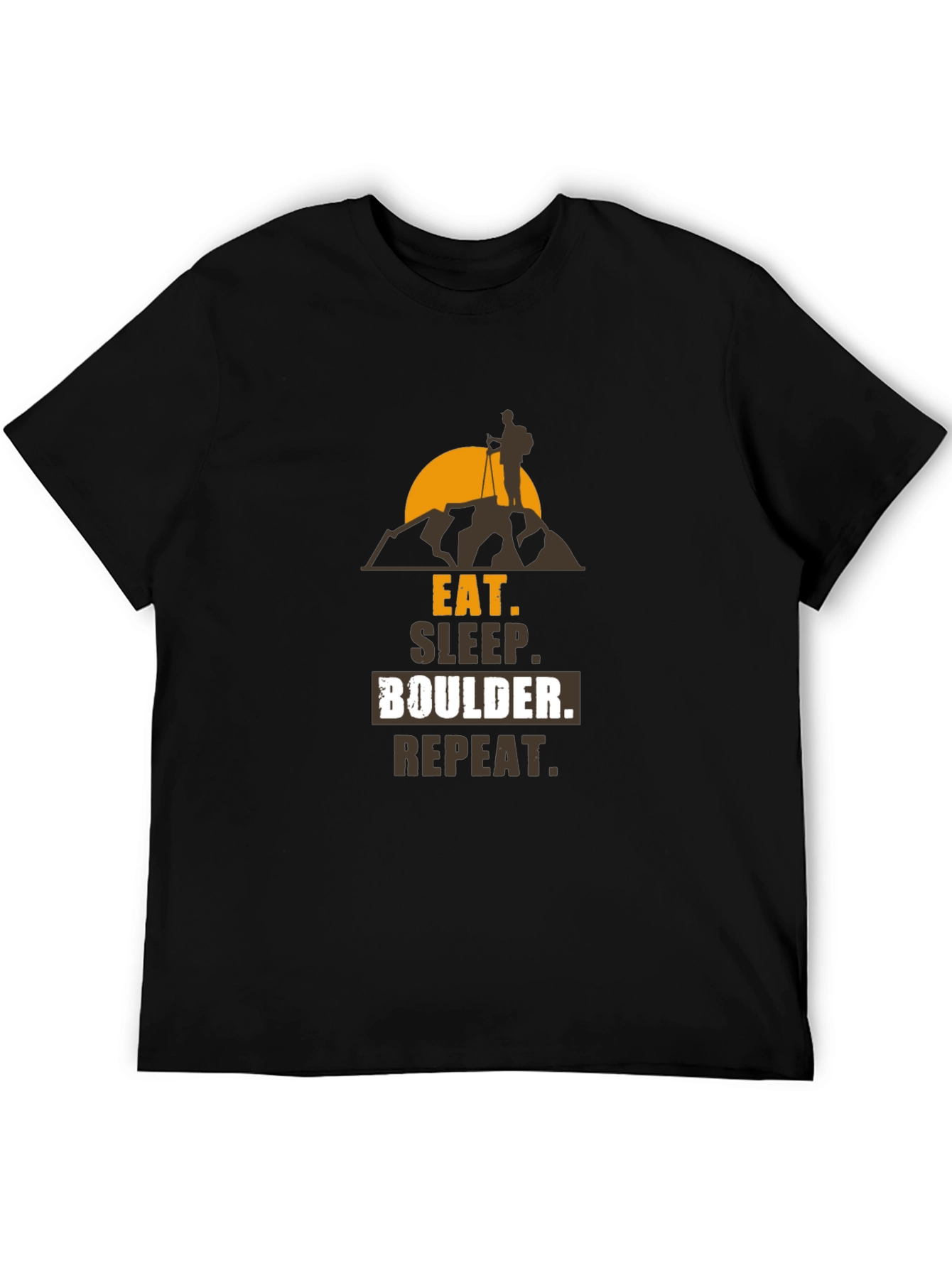 Eat Sleep Boulder Repeat T-Shirt