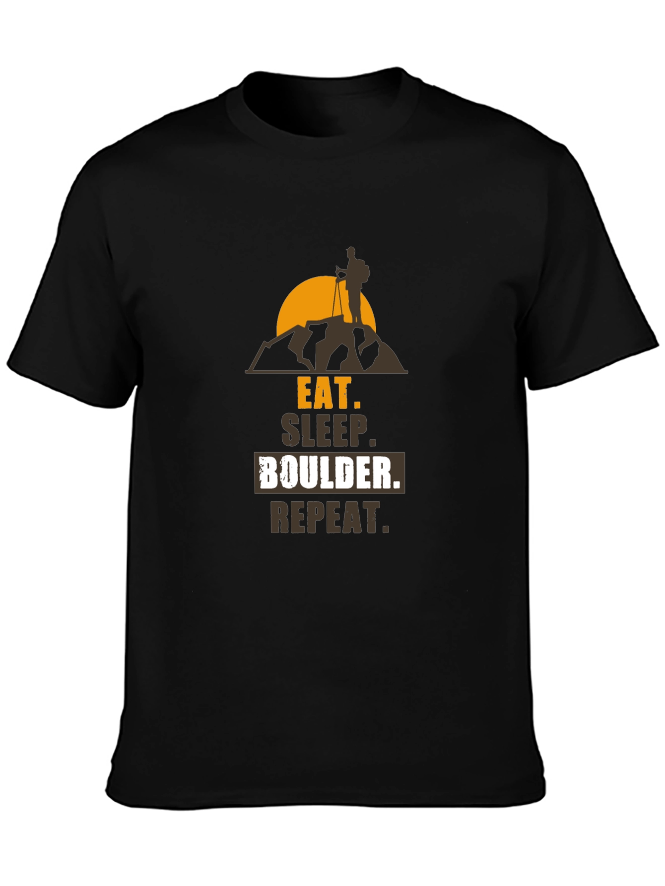 Eat Sleep Boulder Repeat T-Shirt
