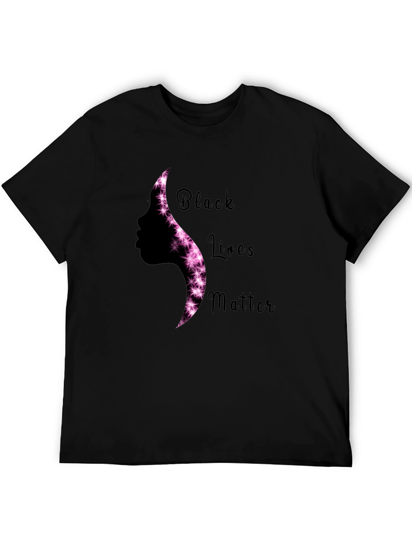 Black Lives Matter Silhouette Graphic Tee - Unisex