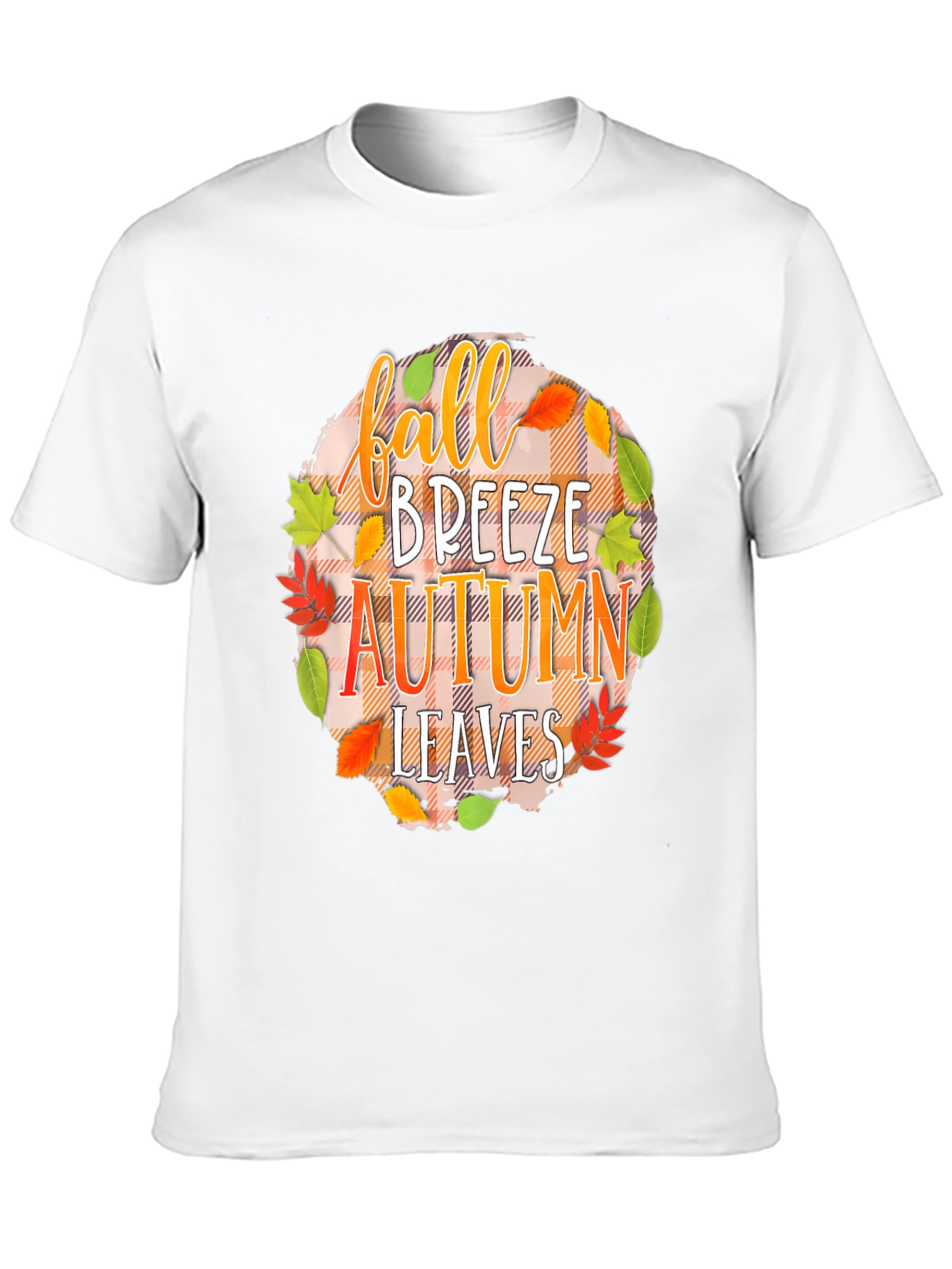 Fall Breeze Autumn Leaves Graphic Tee