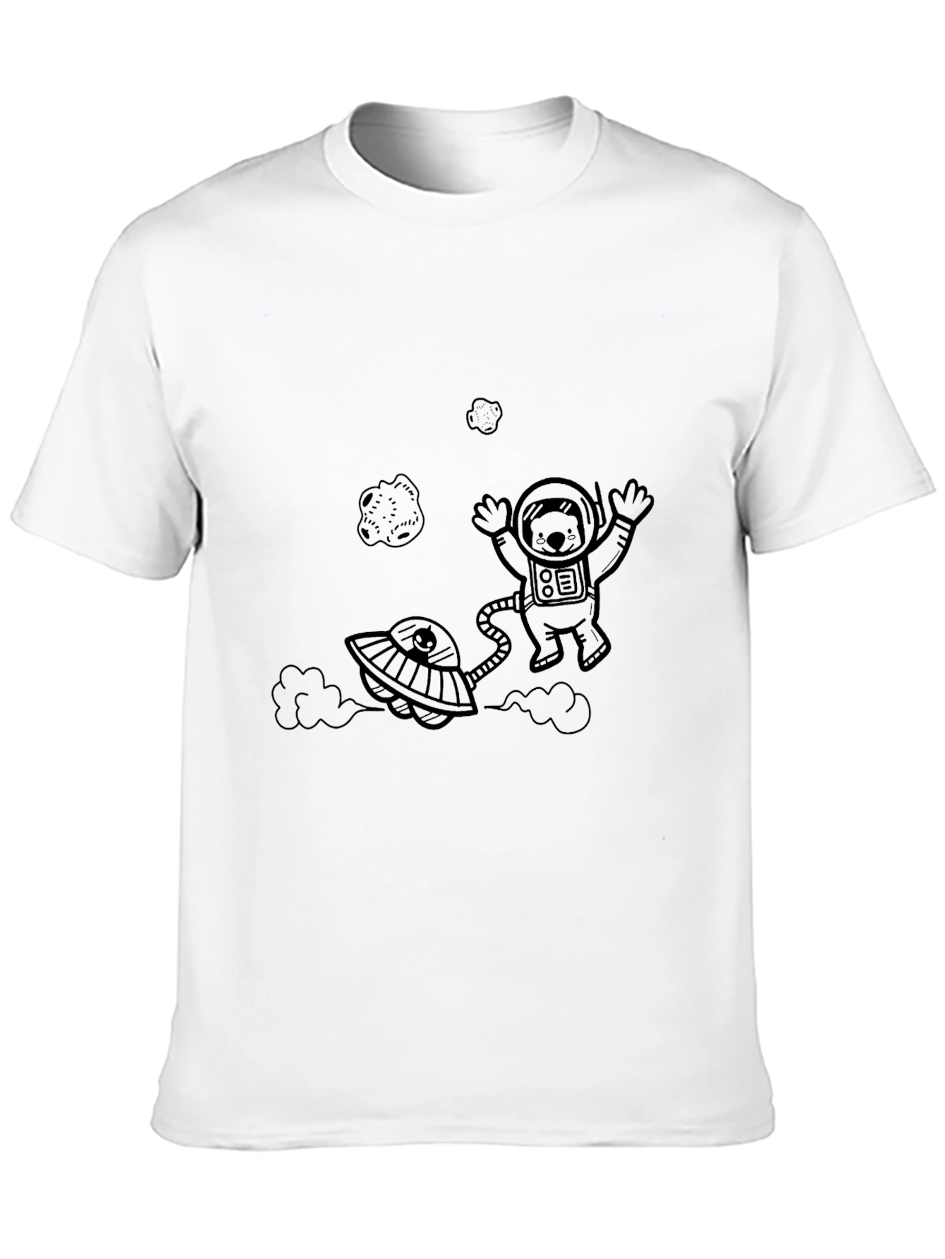 Astronaut Bear Graphic Tee