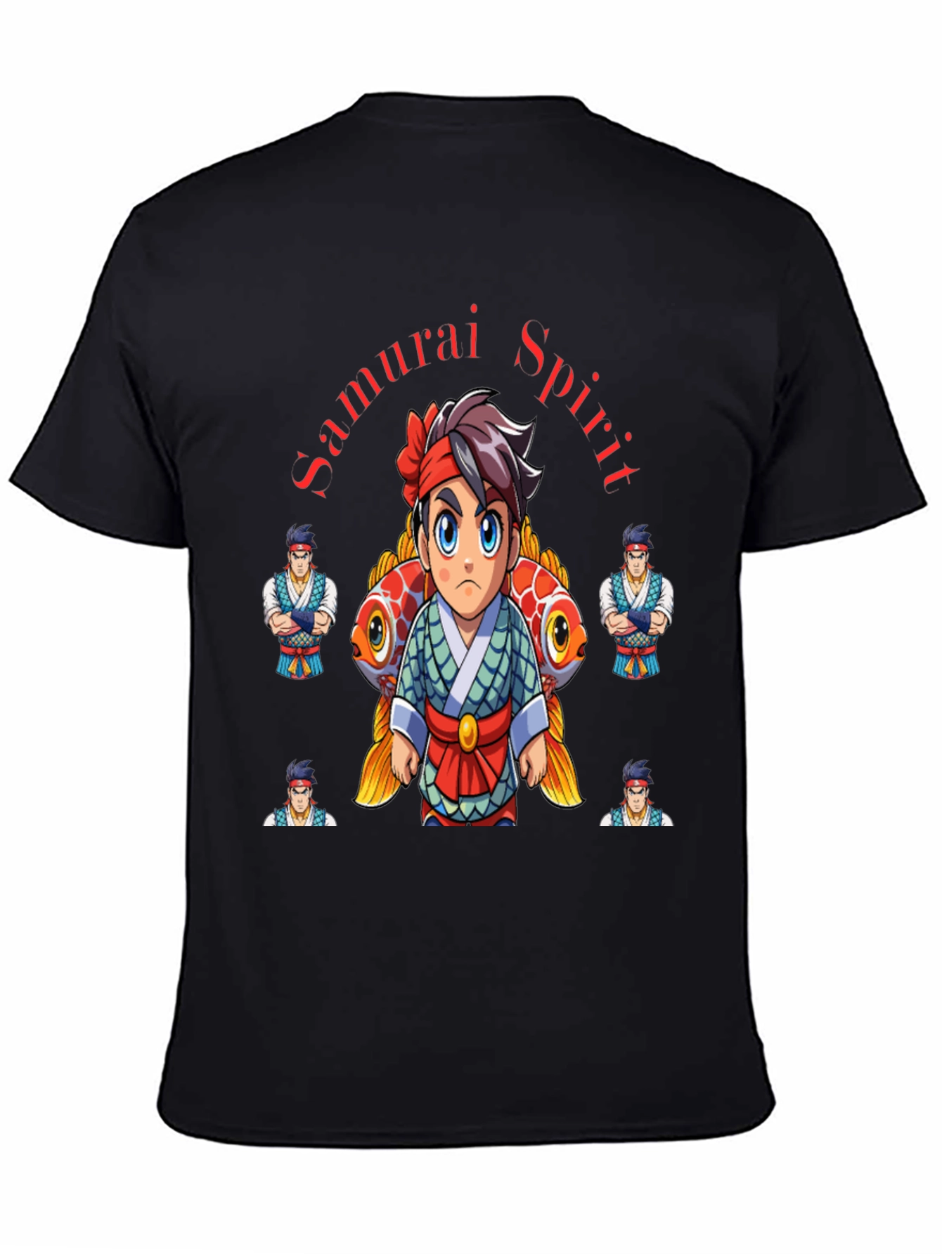 Samurai Spirit Graphic T-Shirt