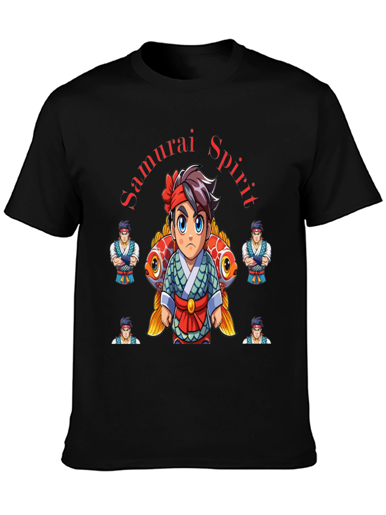 Samurai Spirit Graphic T-Shirt