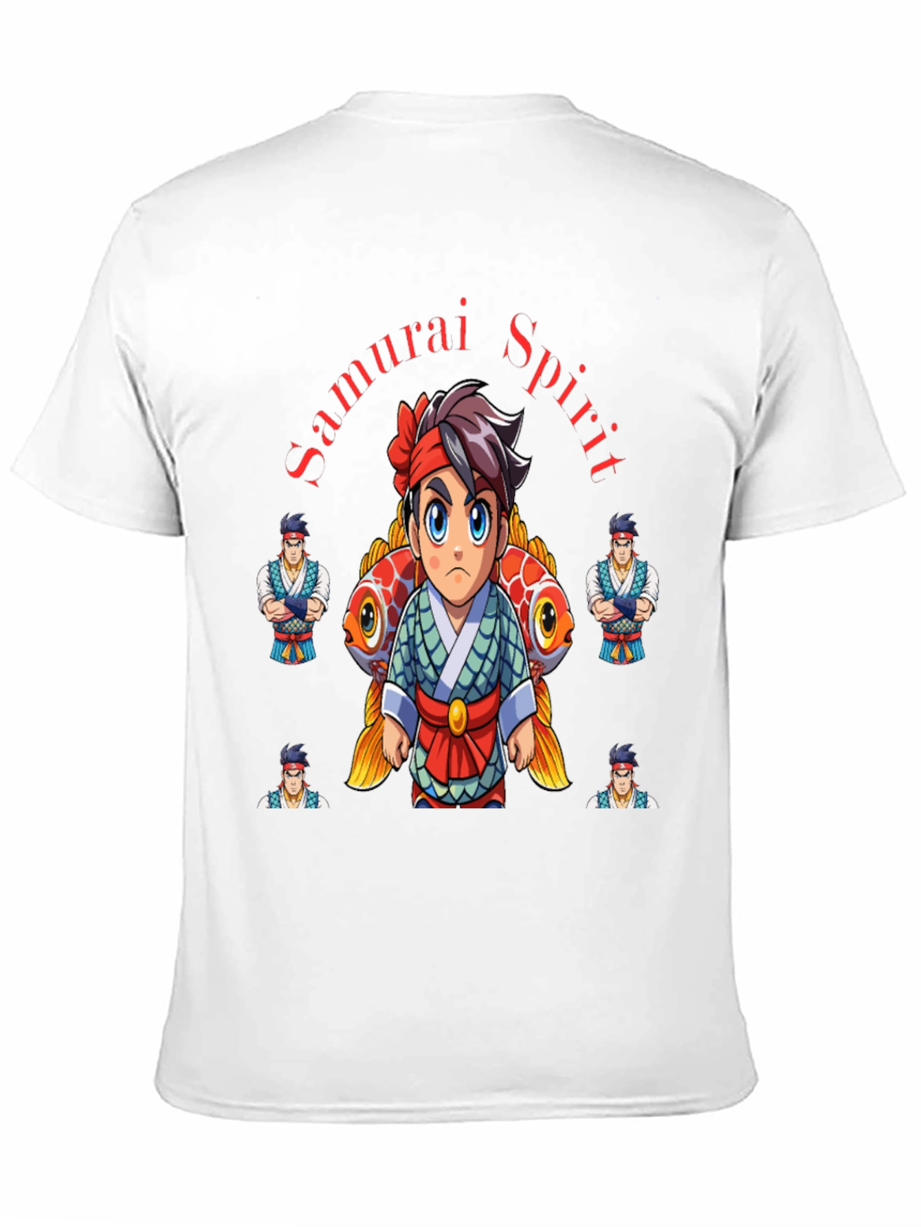 Samurai Spirit Graphic T-Shirt