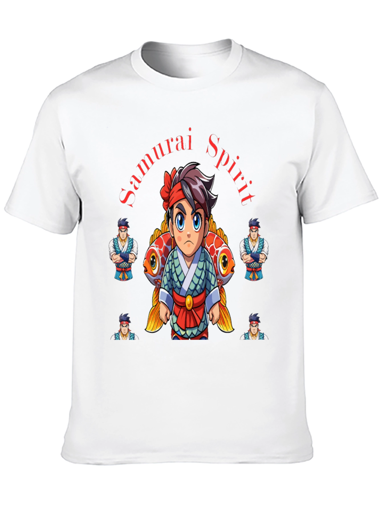 Samurai Spirit Graphic T-Shirt
