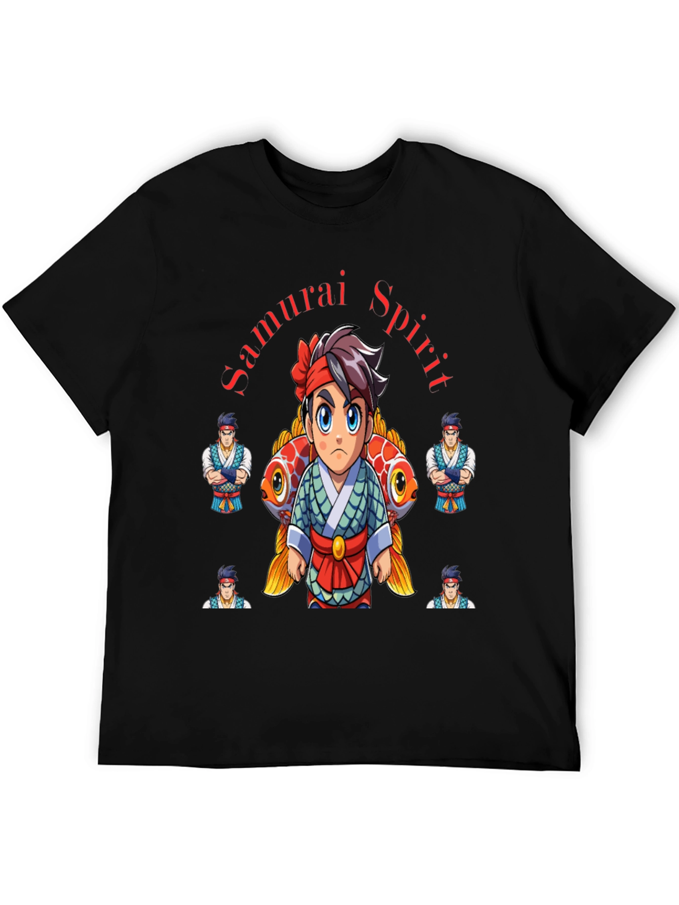 Samurai Spirit Graphic T-Shirt