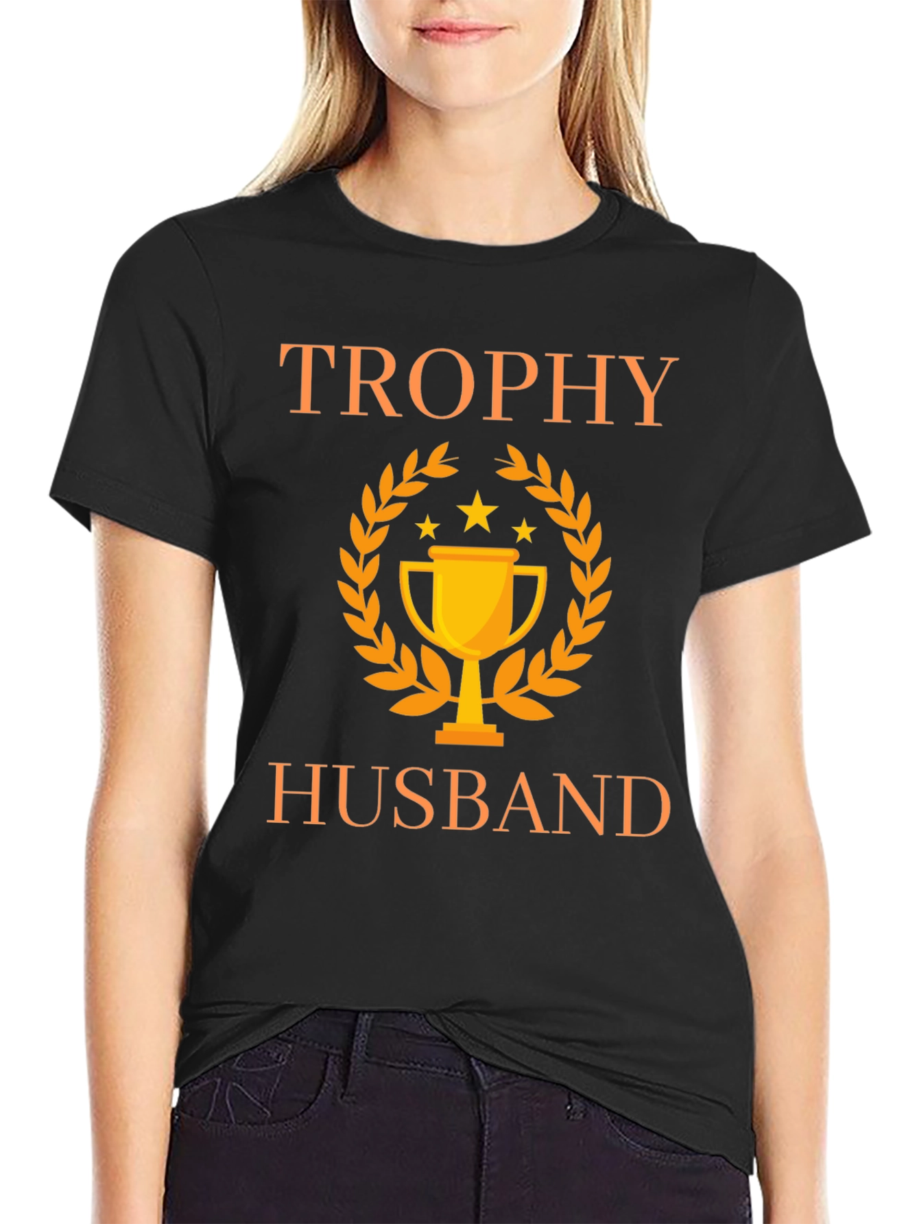 Trophy Husband Graphic Tee - Perfect Gift