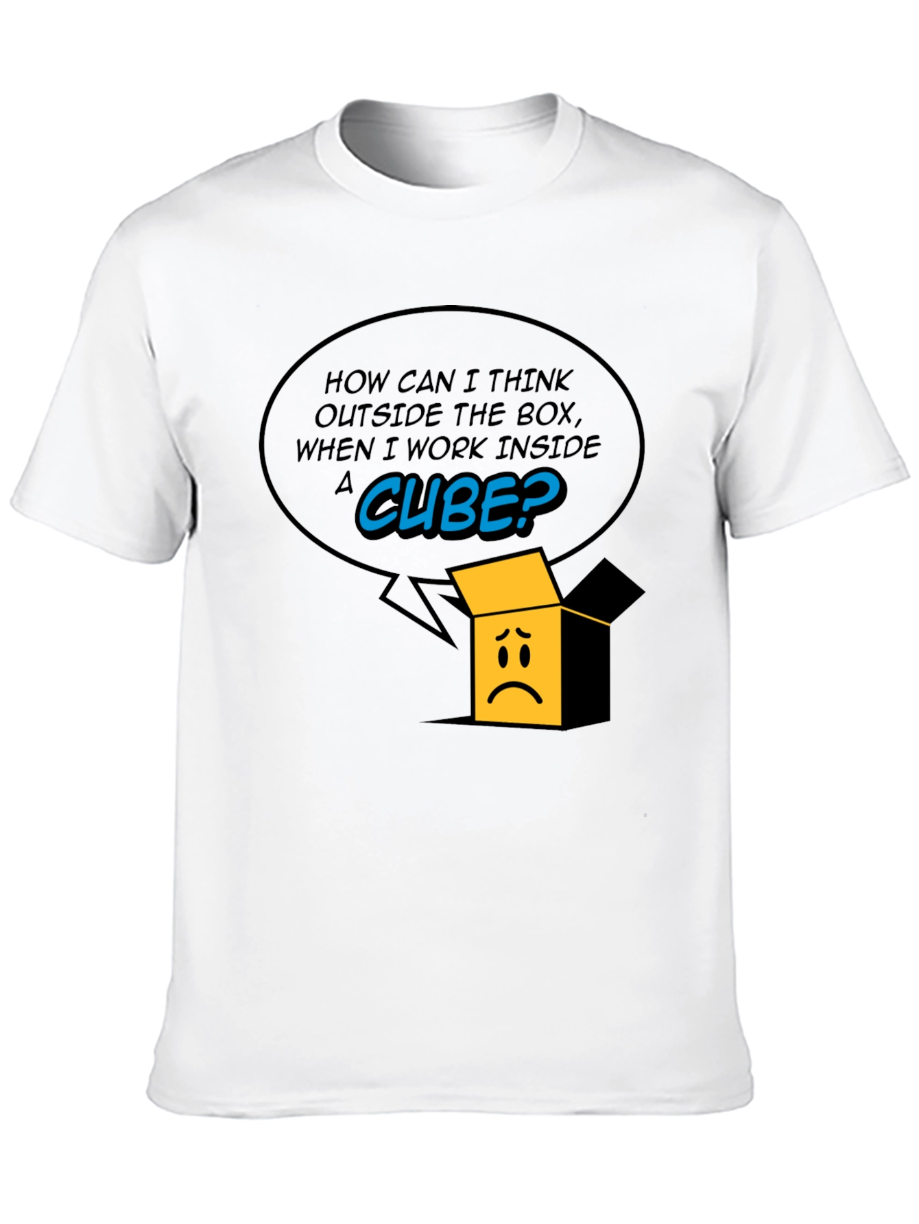 Think Outside the Box T-Shirt - Black