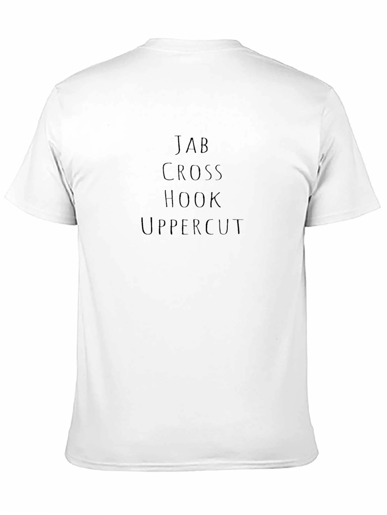 Boxing Punches Black T-Shirt