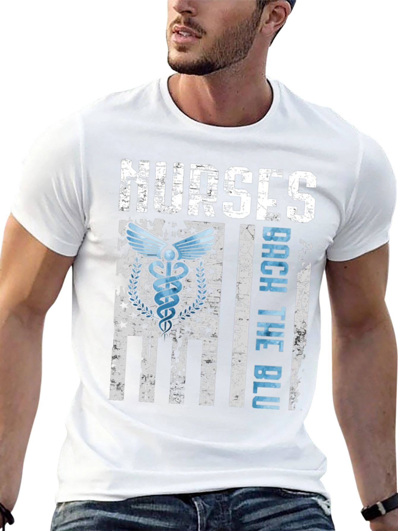 Nurses Back the Blue T-Shirt