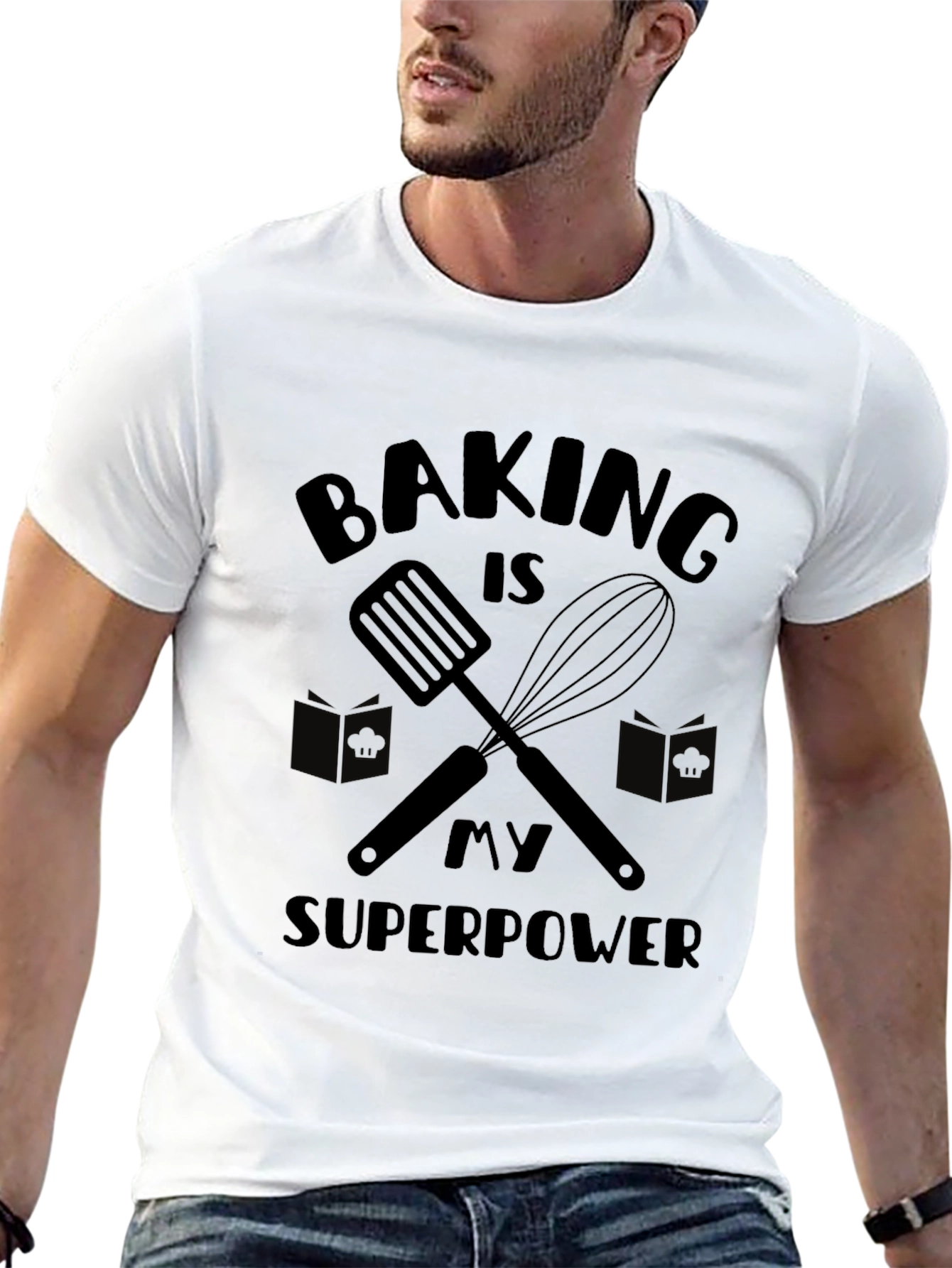Baking is My Superpower Graphic T-Shirt