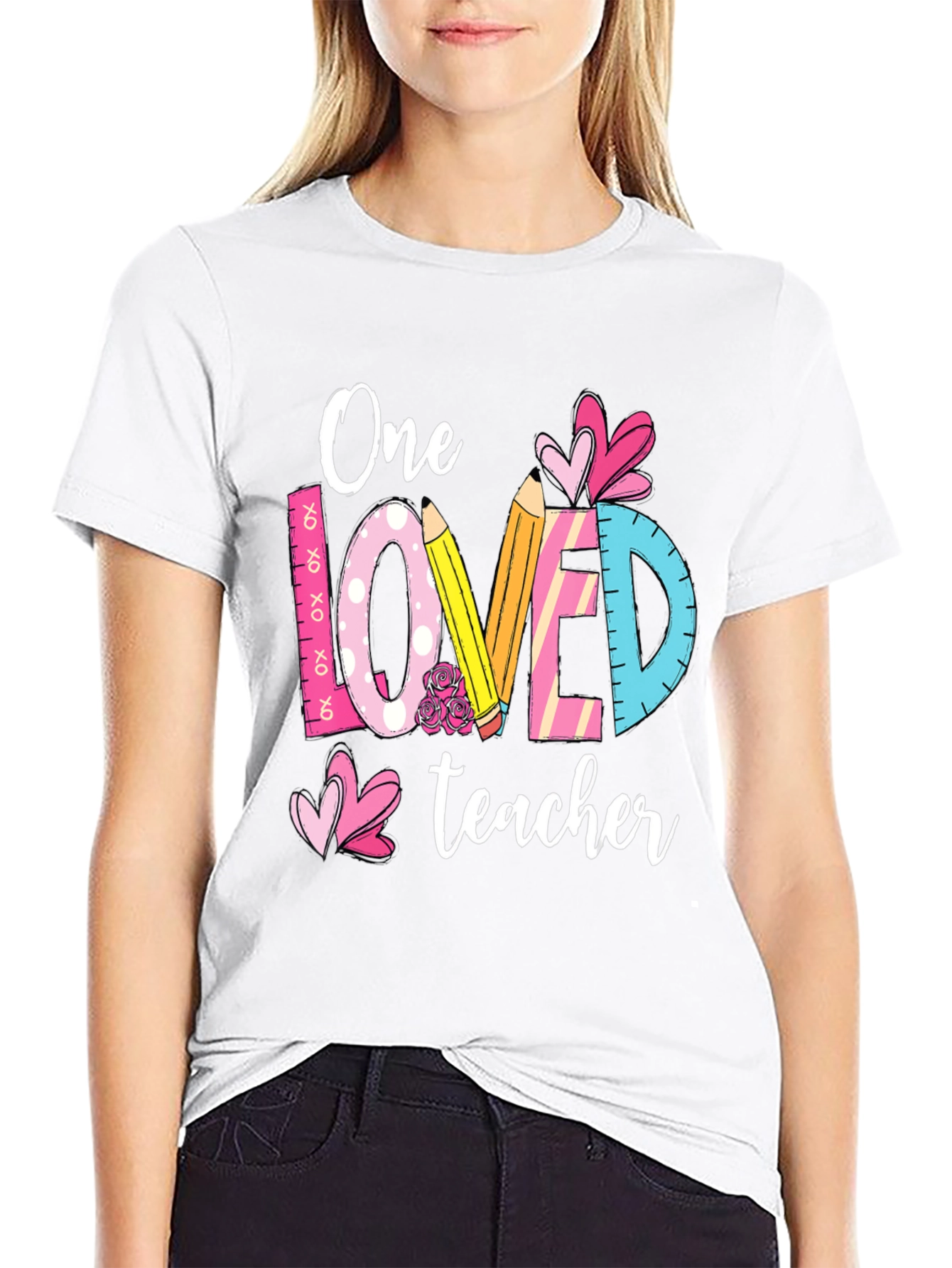 One Loved Teacher T-Shirt Teacher Appreciation