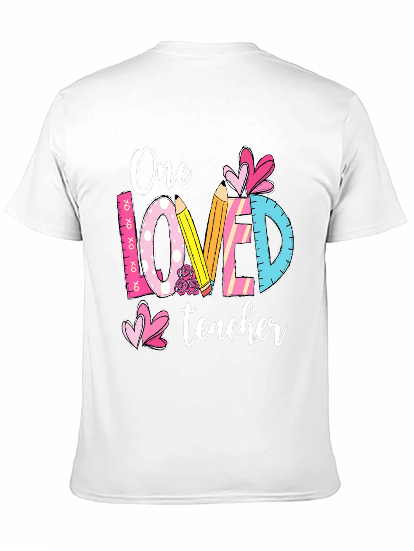 One Loved Teacher T-Shirt Teacher Appreciation