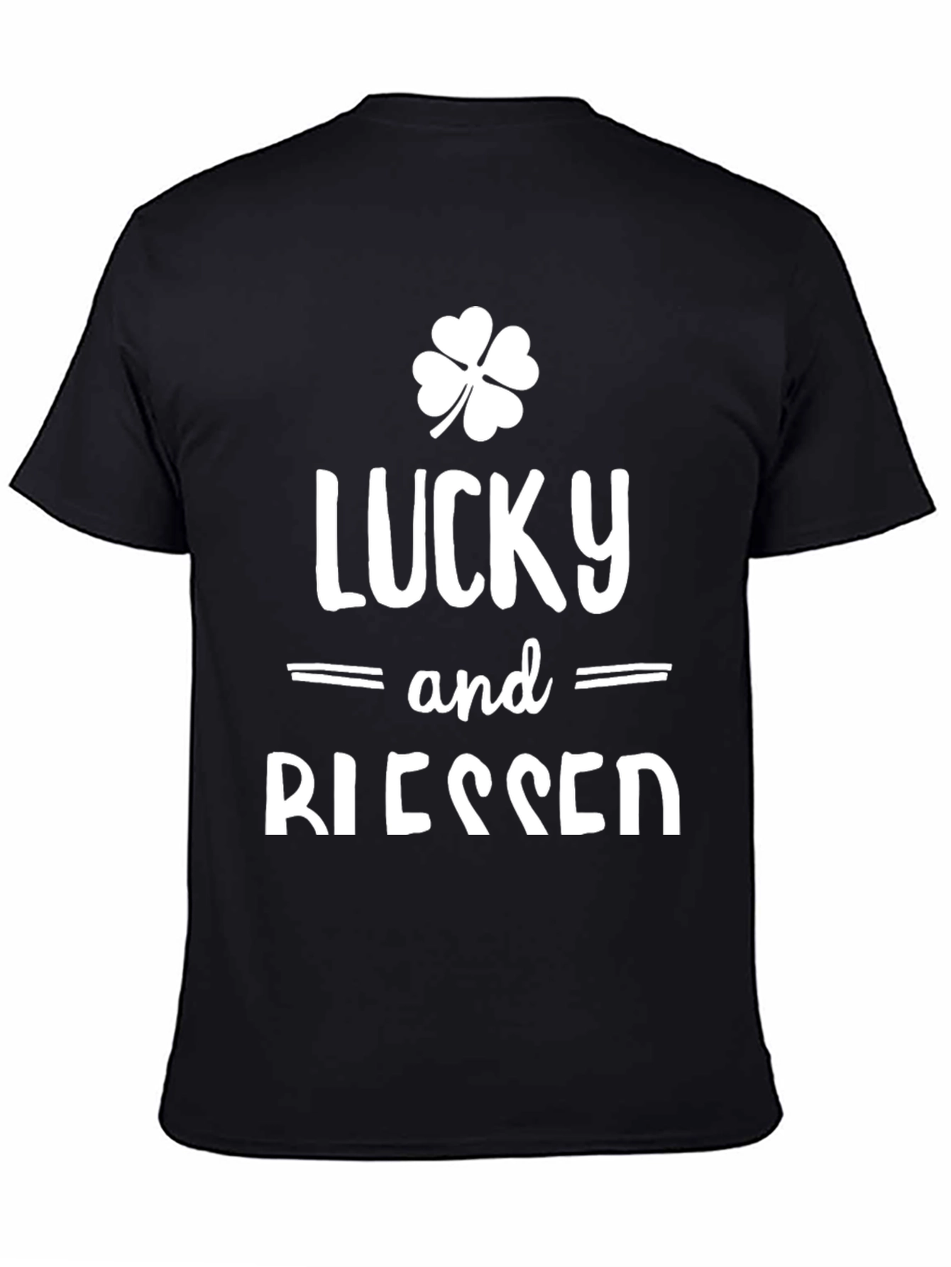 Lucky and Blessed Graphic T-Shirt