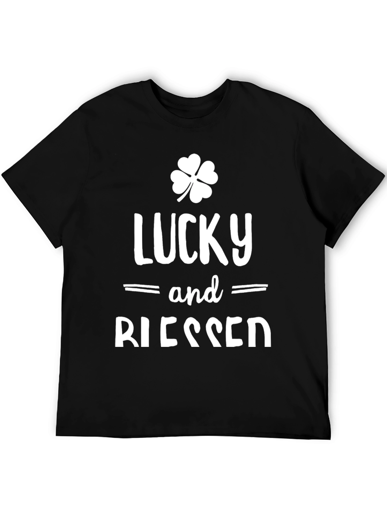Lucky and Blessed Graphic T-Shirt