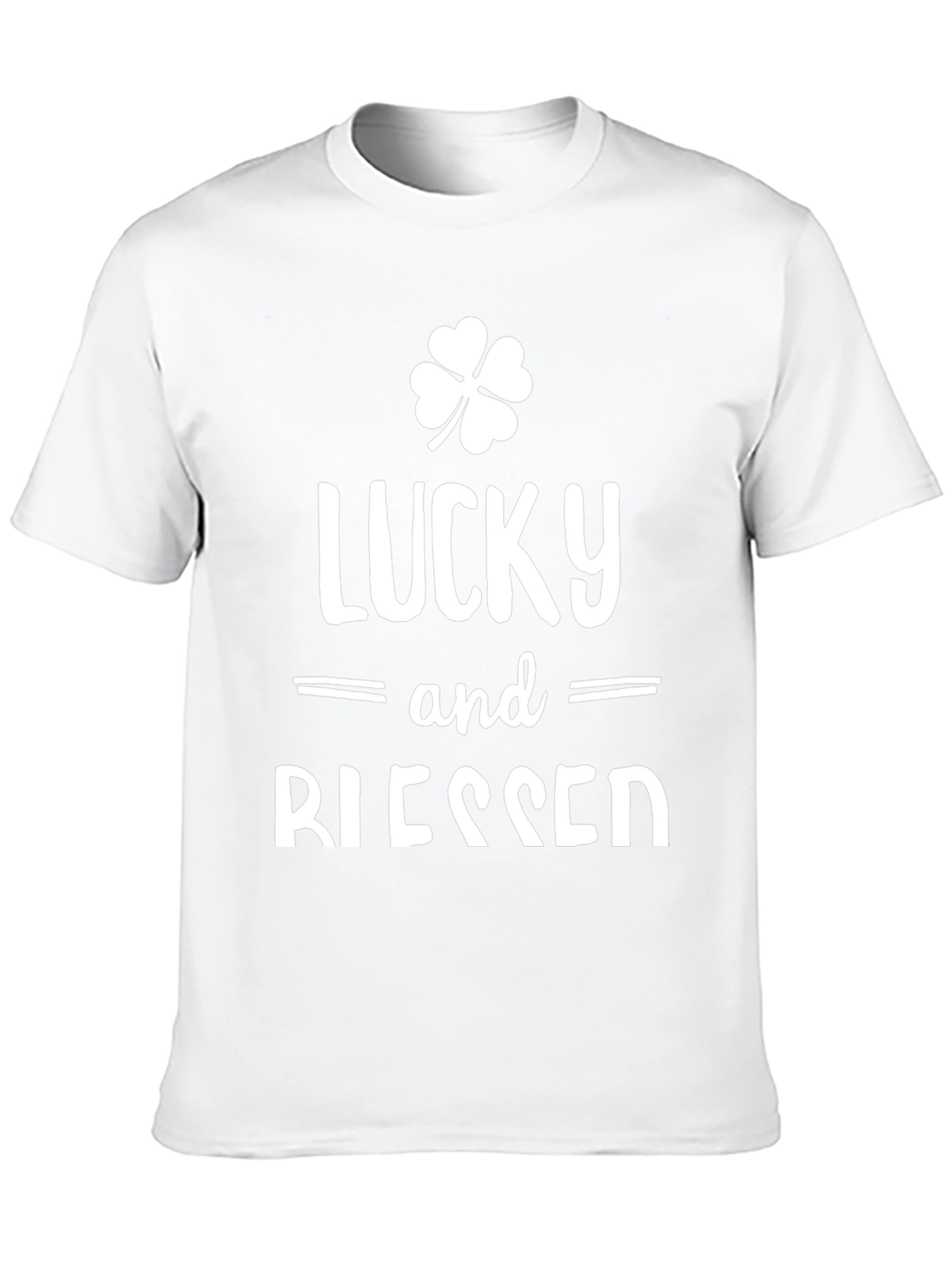 Lucky and Blessed Graphic T-Shirt