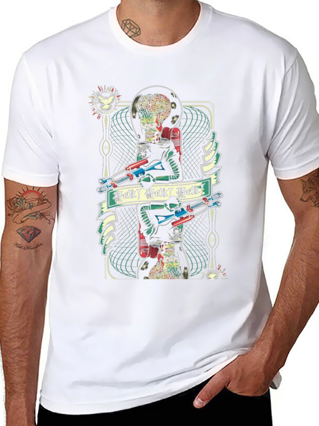 Ack! Ack! Ack! Alien Graphic T-Shirt