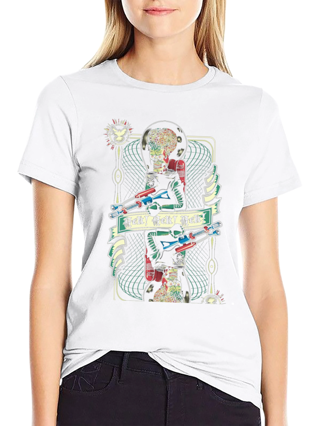 Ack! Ack! Ack! Alien Graphic T-Shirt