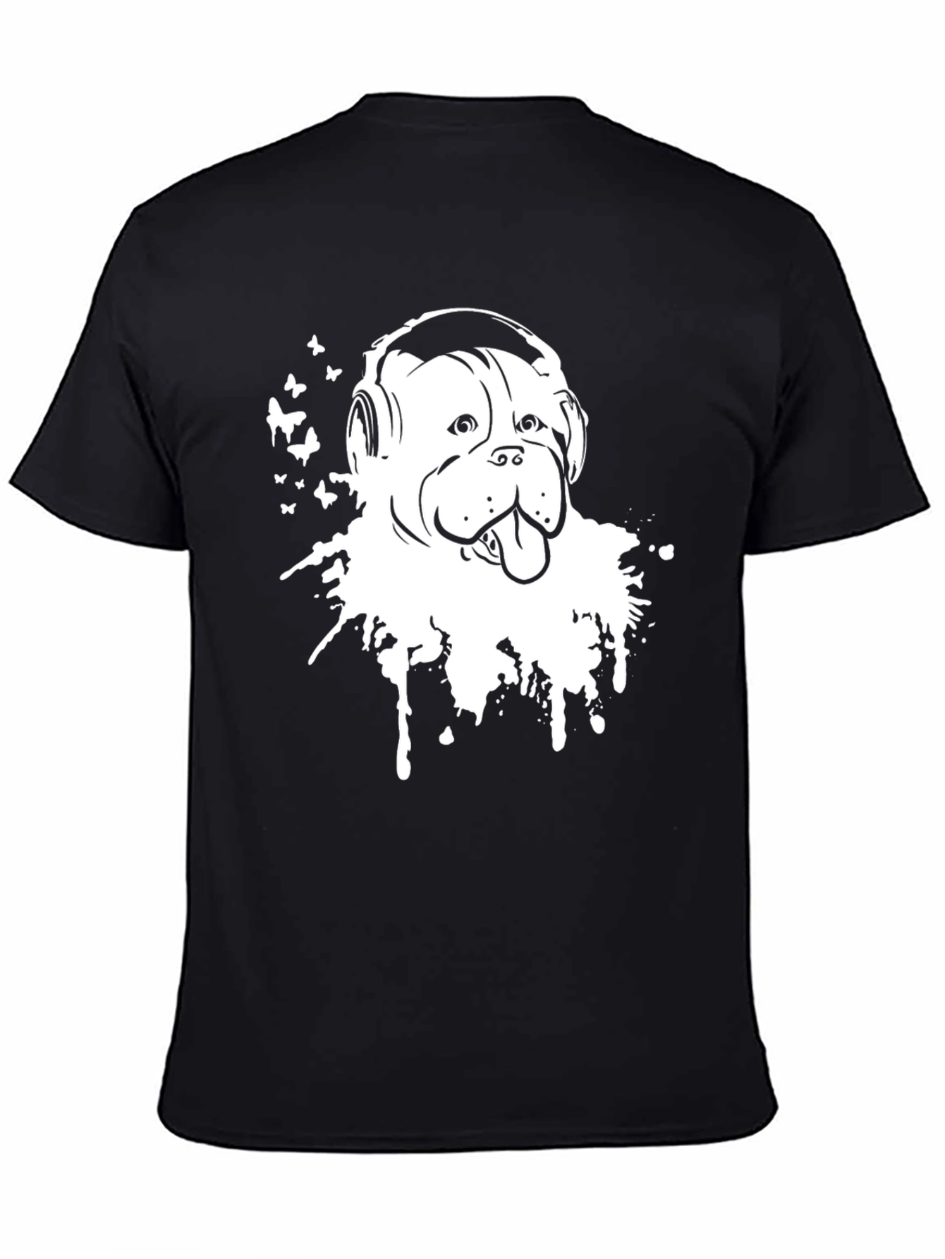 Dog DJ Graphic T-Shirt