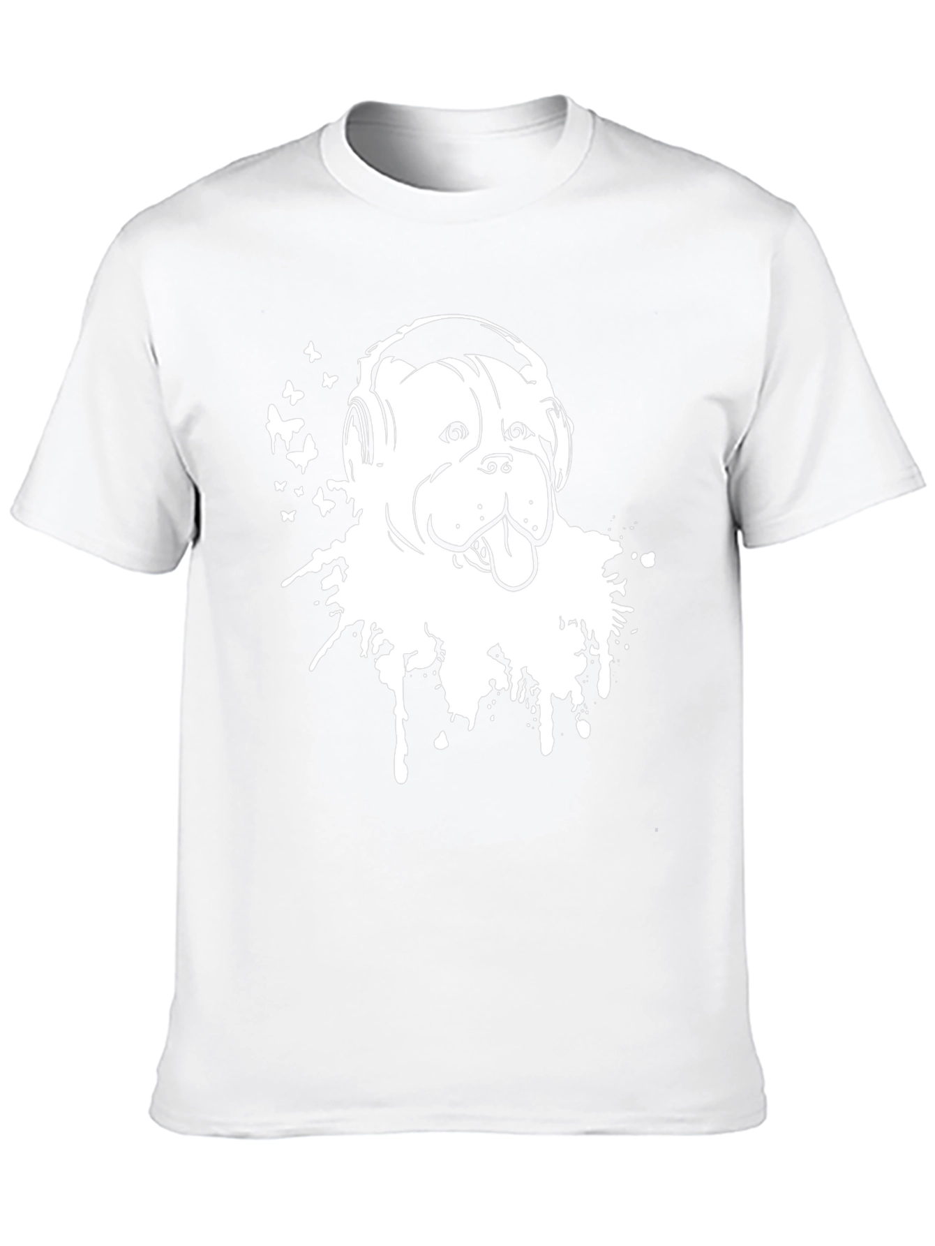 Dog DJ Graphic T-Shirt
