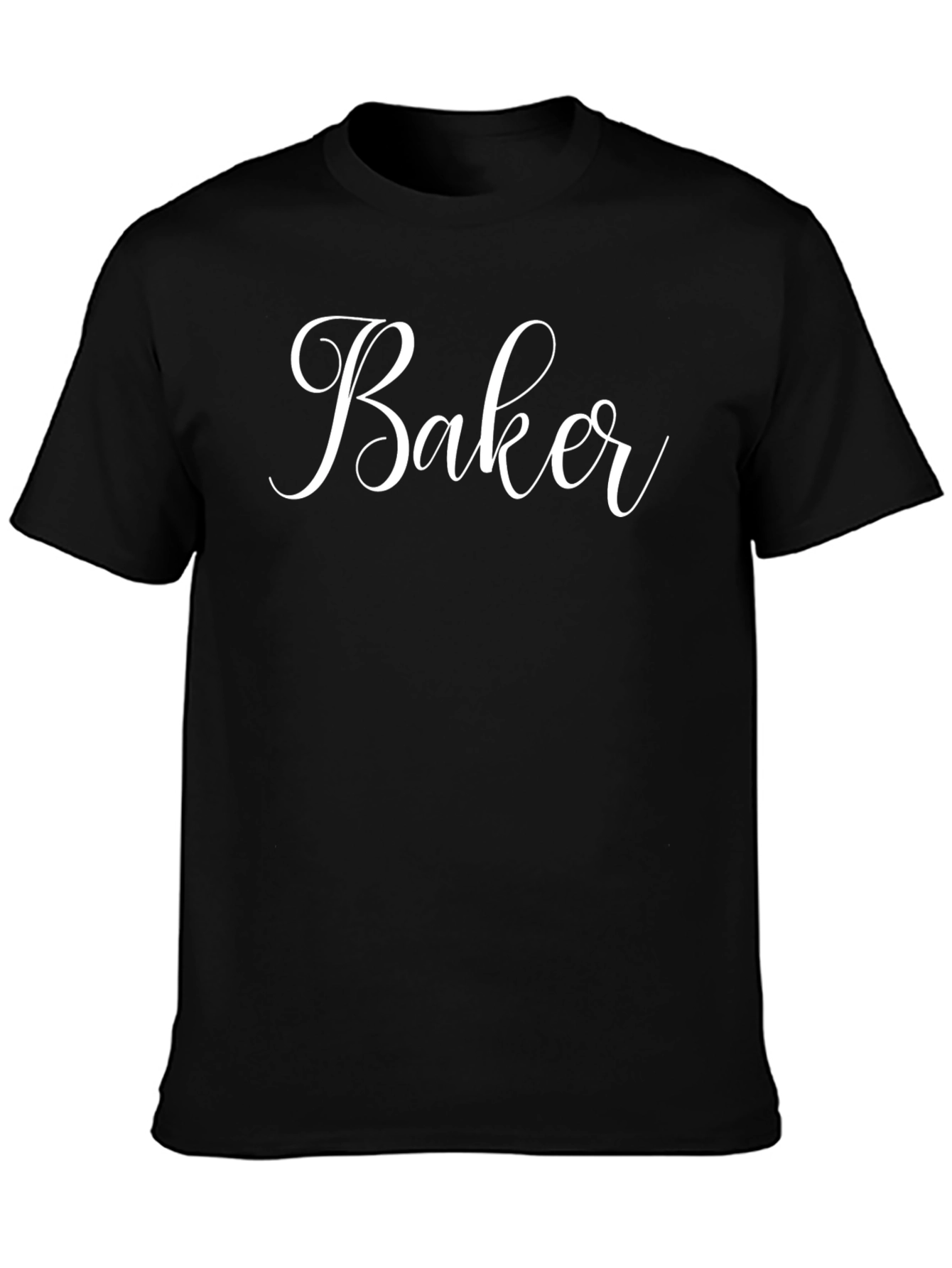 Baker Script T-Shirt - Stylish Cook Tee