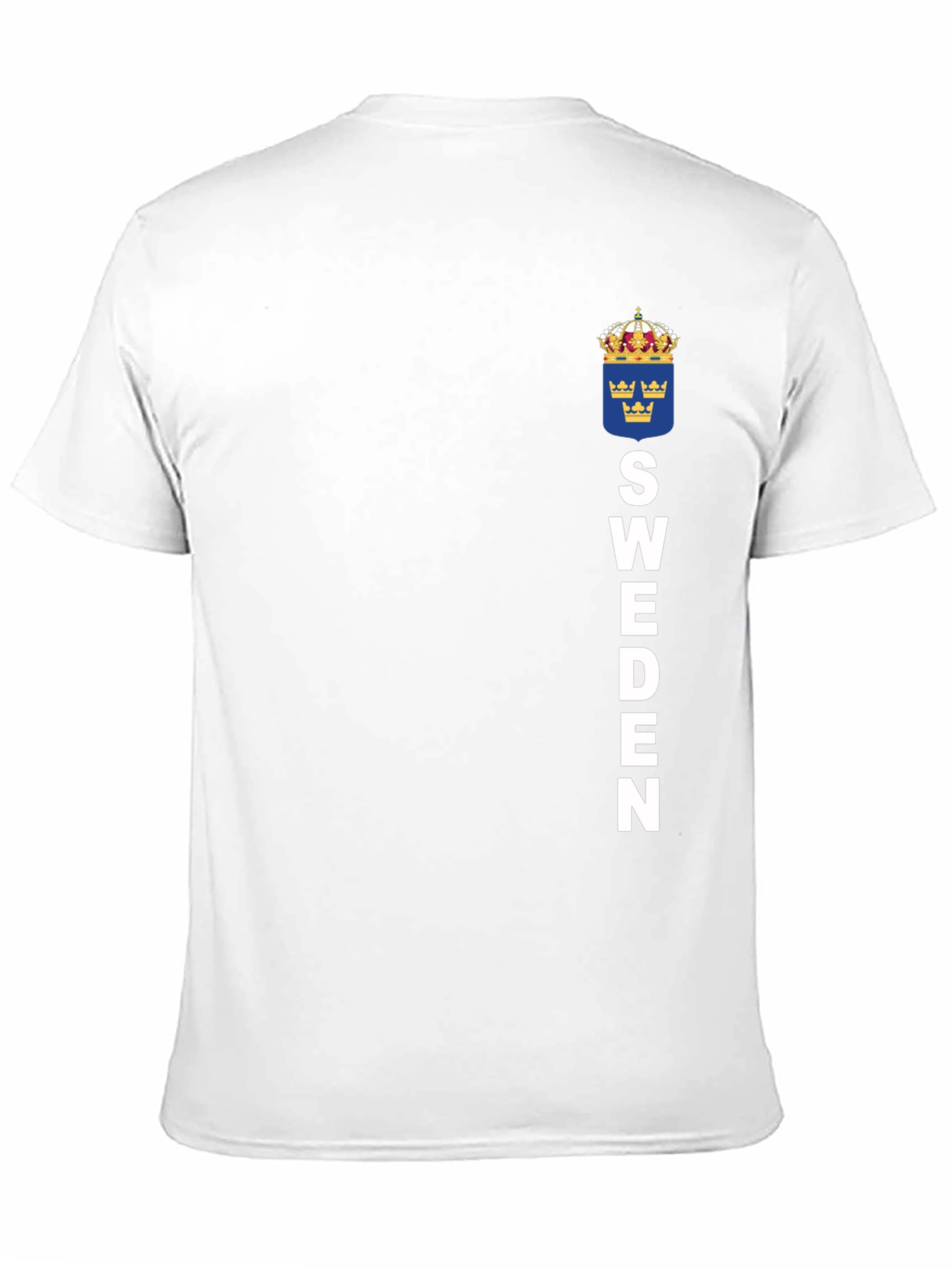 Sweden Flag T-Shirt - Black Graphic Tee