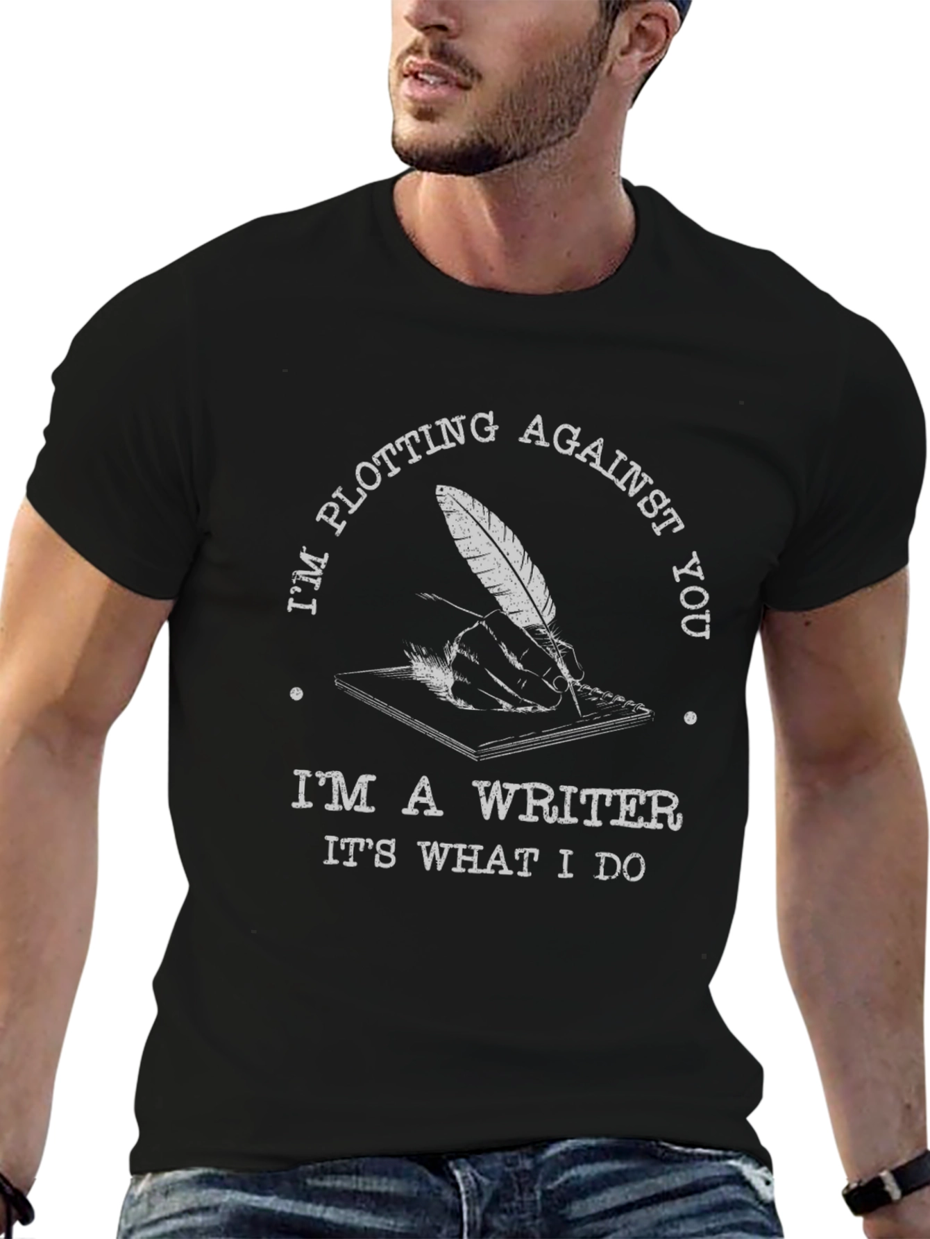 Writer T-Shirt - Plotting Against You Tee