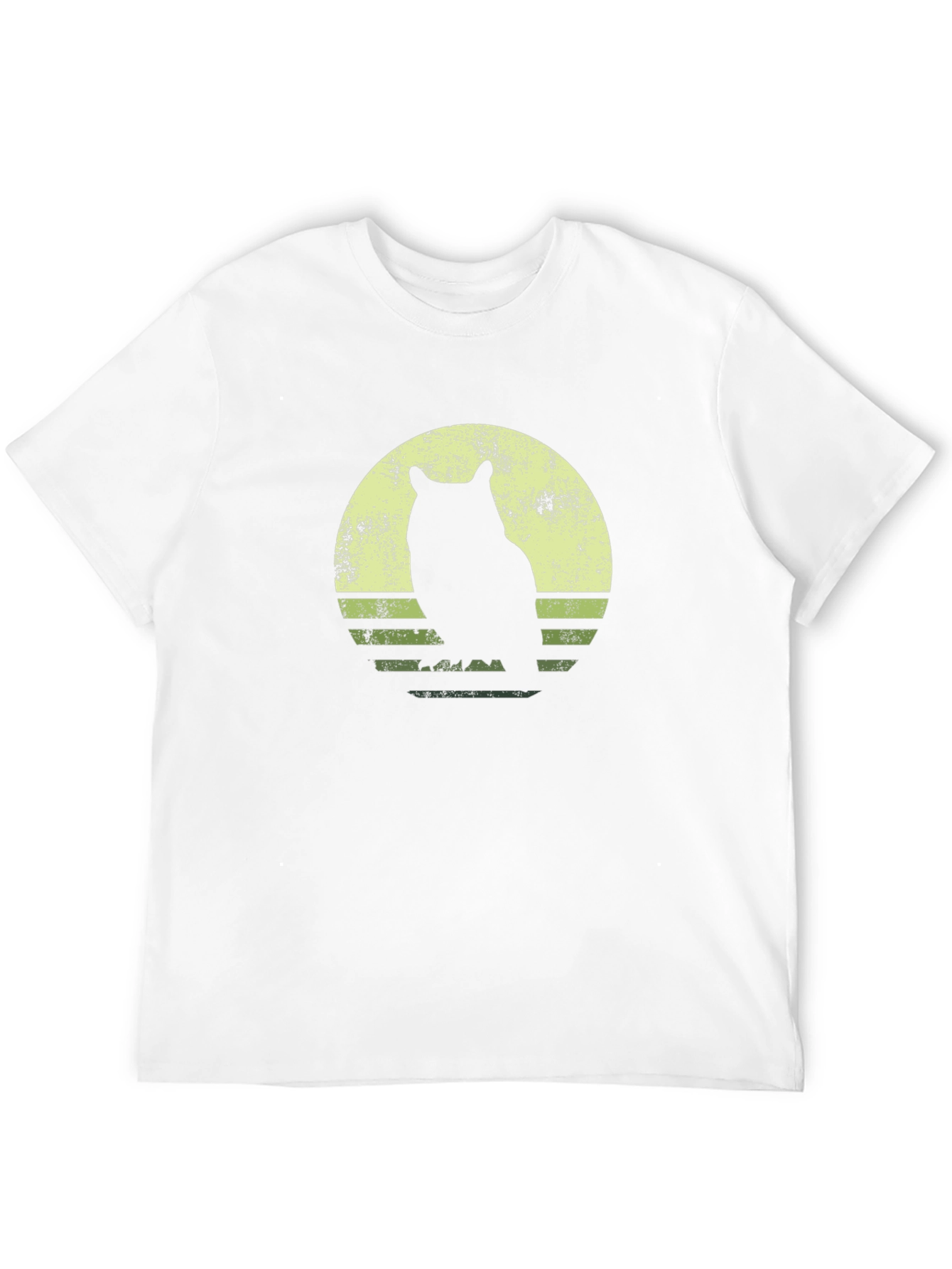 Owl Silhouette Graphic T-Shirt