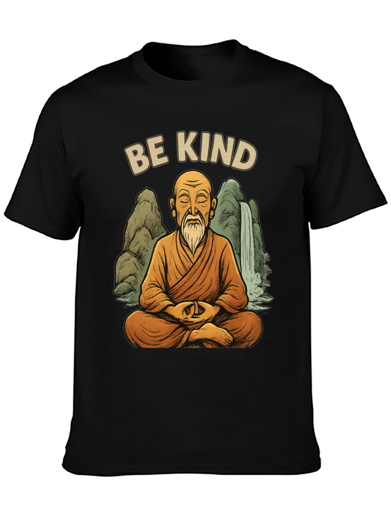 Be Kind Zen Monk T-Shirt