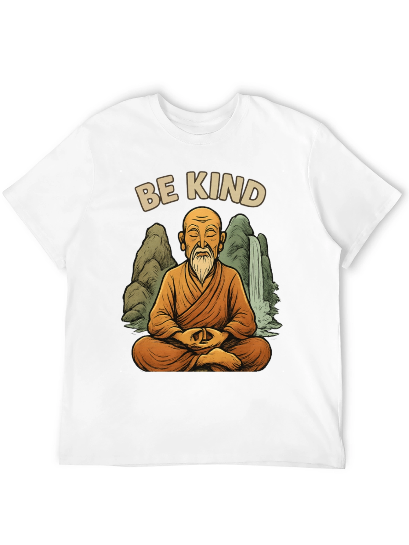 Be Kind Zen Monk T-Shirt