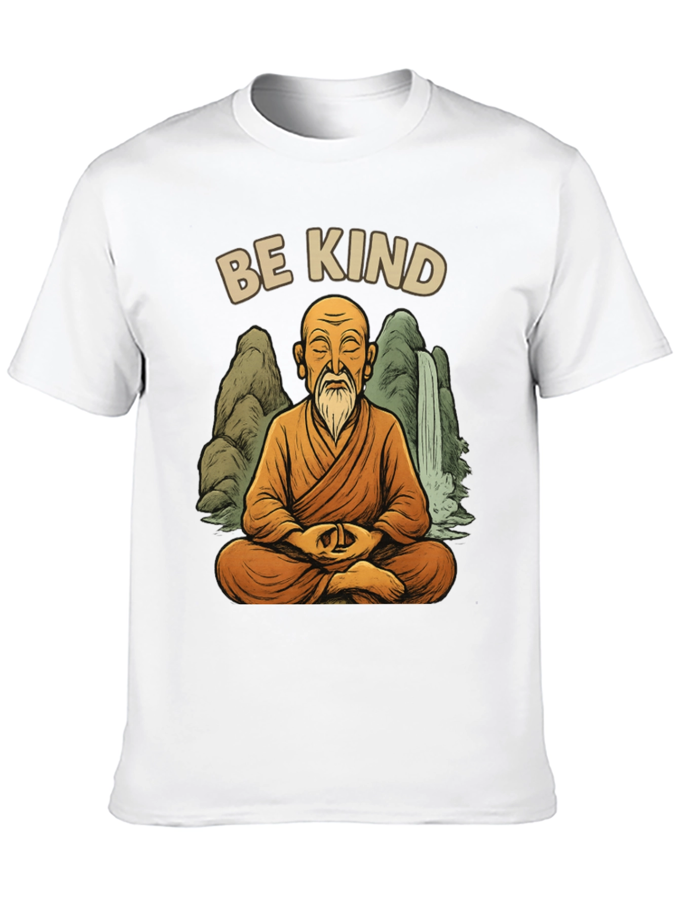 Be Kind Zen Monk T-Shirt