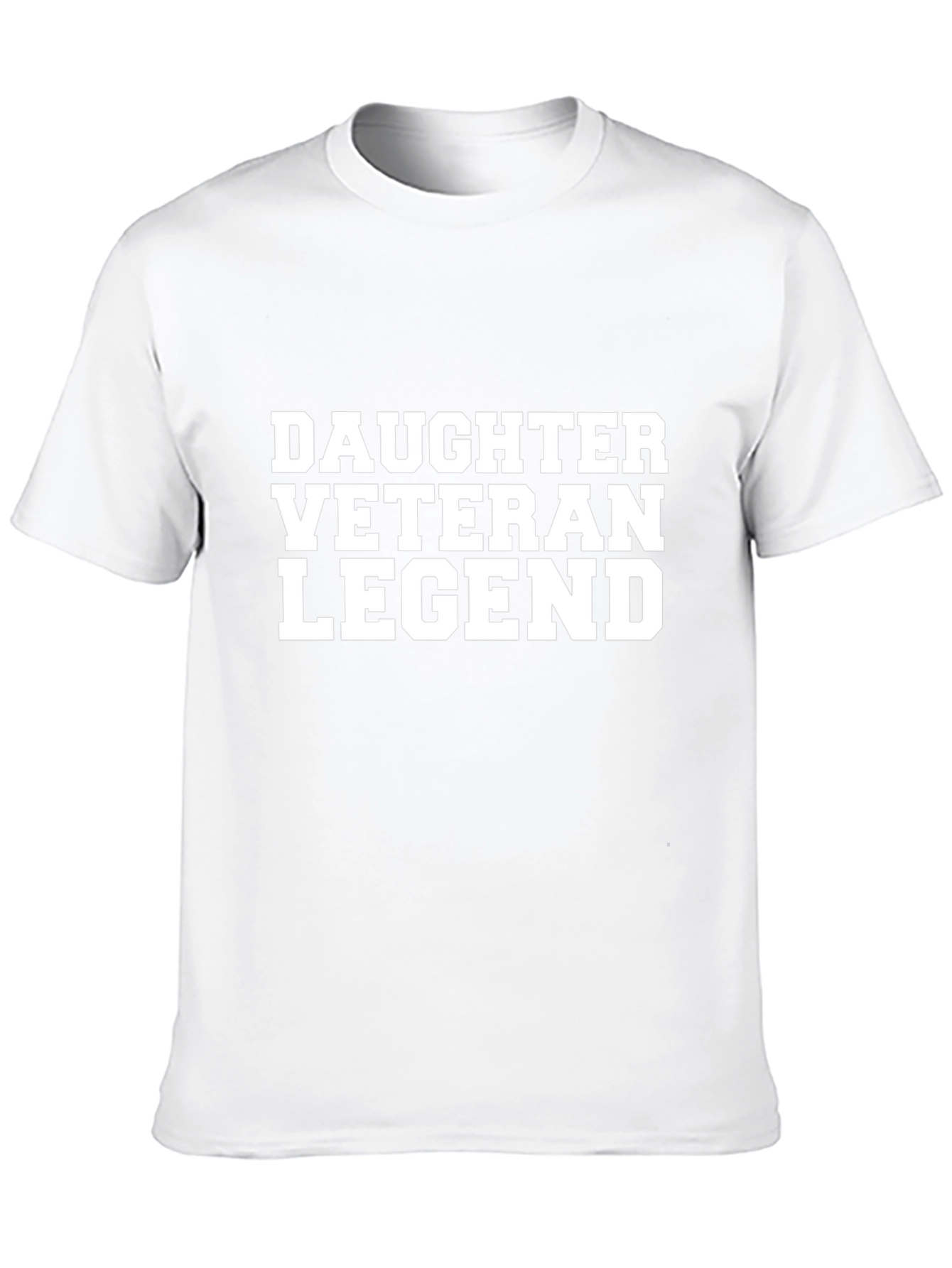 Daughter Veteran Legend T-Shirt - Black