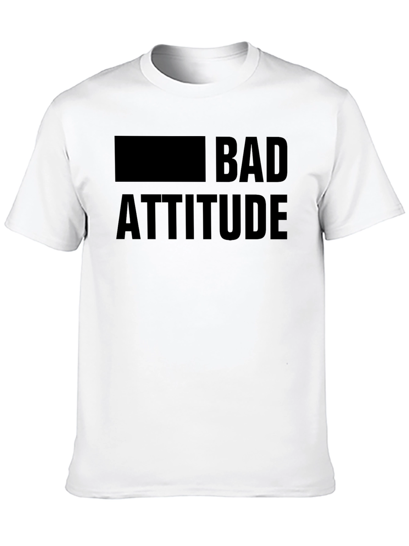 Bad Attitude Graphic T-Shirt - Bold & Edgy Design